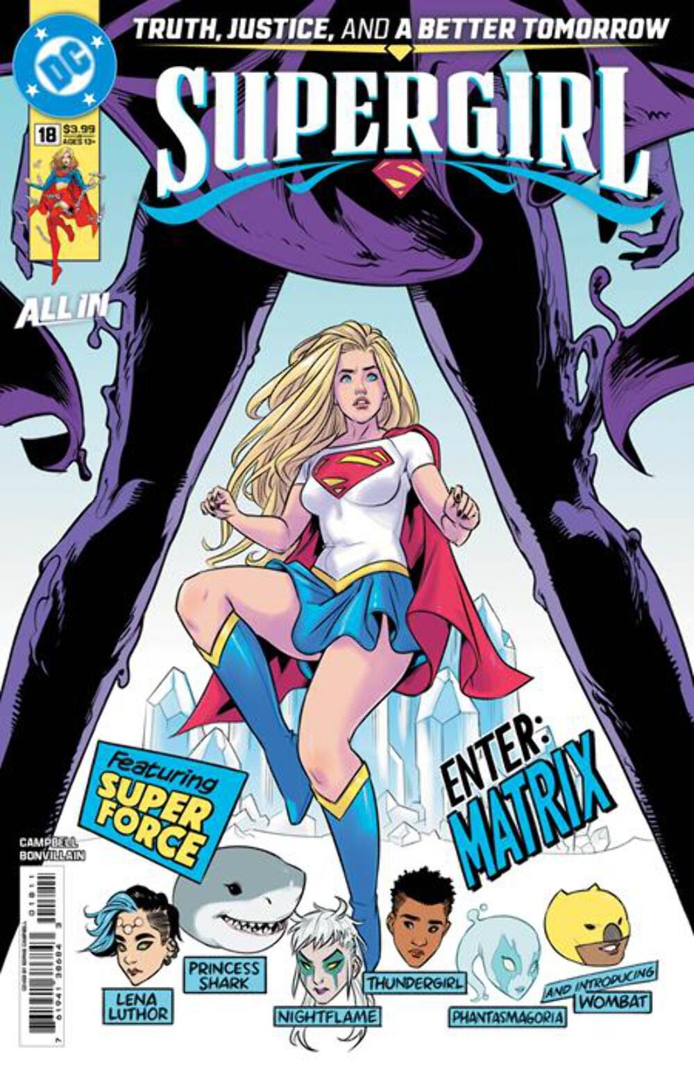 SUPERGIRL #18 (Limit 2 Per Cover) (rel:10/14) (CVR E rel:11/11)