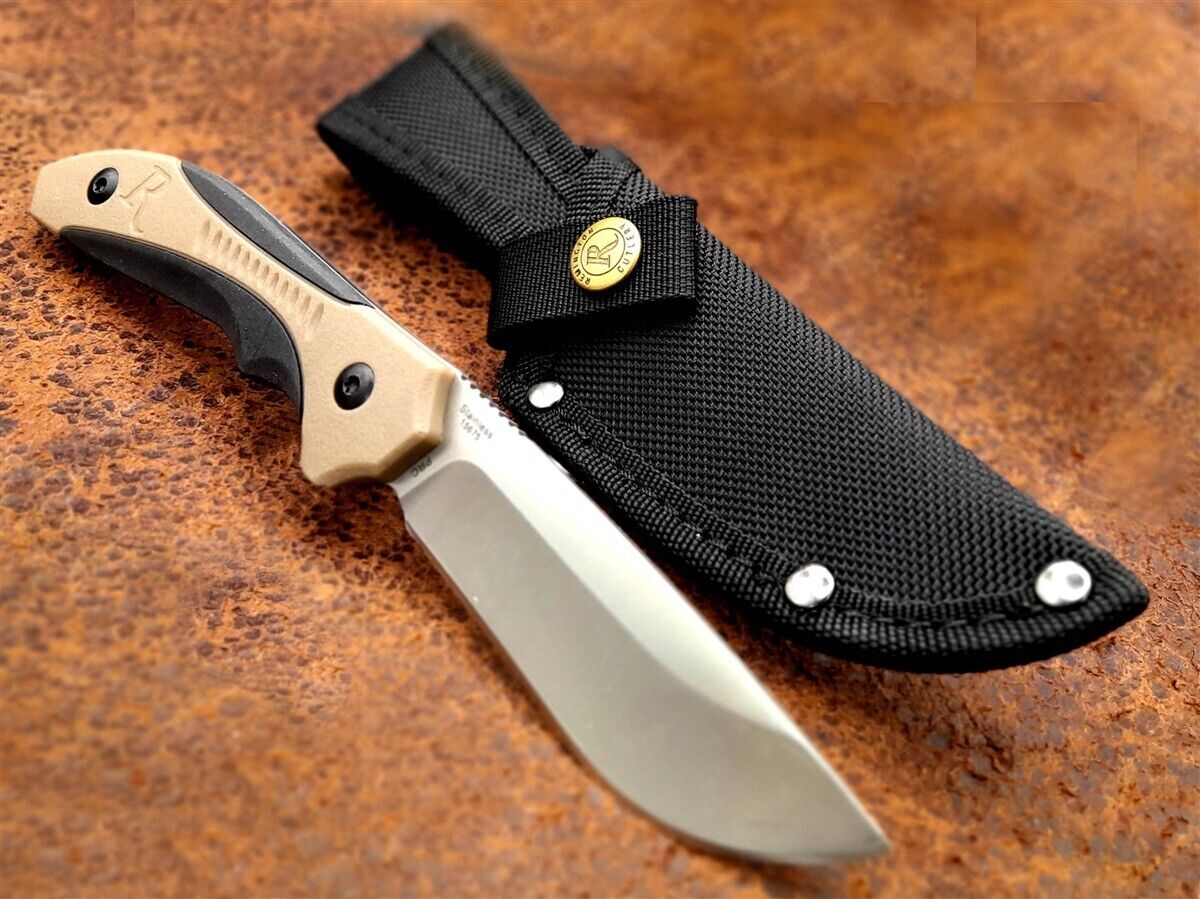 New Remington Sharp Sportsman Skinner Fixed Blade Knife Full Tang w/Sheath