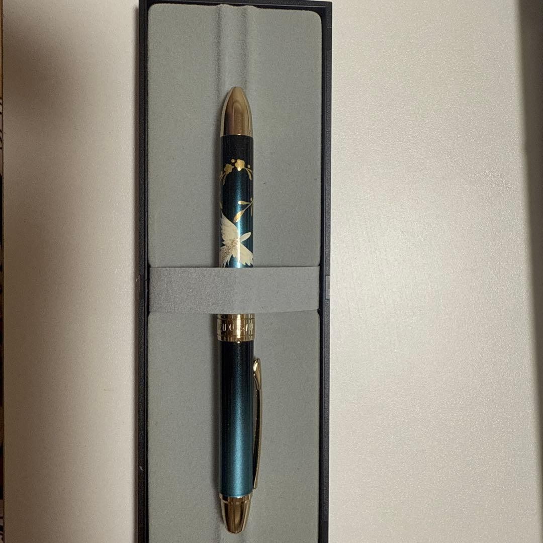 Excellent PLATINUM Tamamushi Lacquer Ballpoint Pen Yuzuru Hanyu Costume