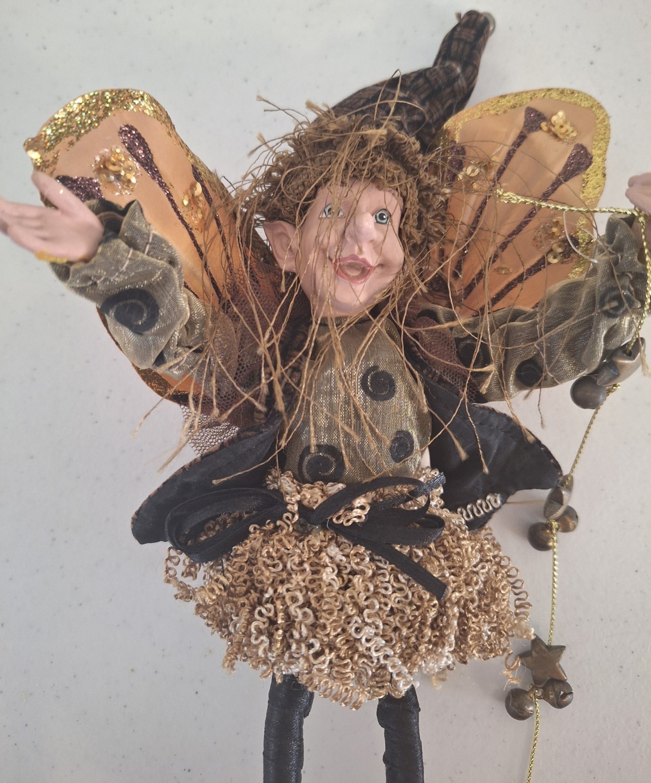 Vintage Winward Holidays Woodland Fairy Elf Doll – Posable Winged Shelf 13 Inch Vintage Winward Holidays Woodland Fairy Elf Doll – Posable Winged Shelf 13 Inch