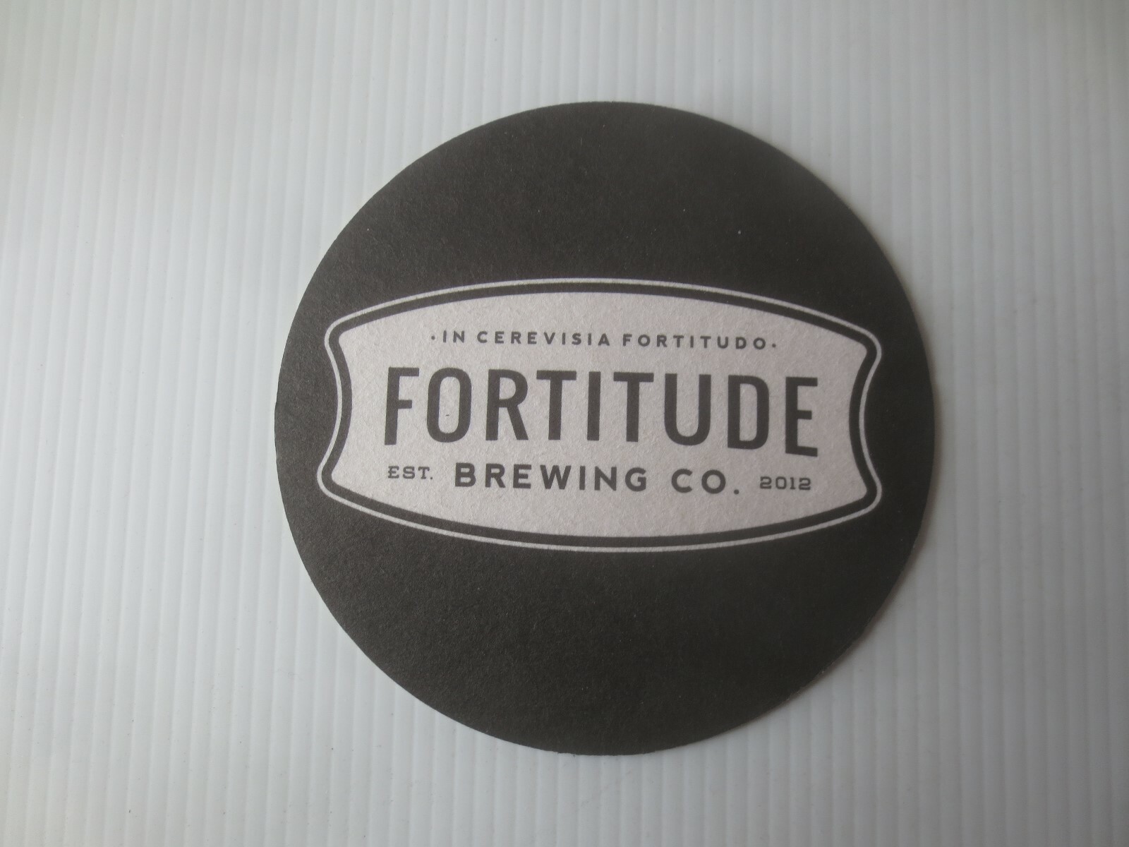 1 only Fortitude Valley Micro Brewery BEER COASTER  2 / sided