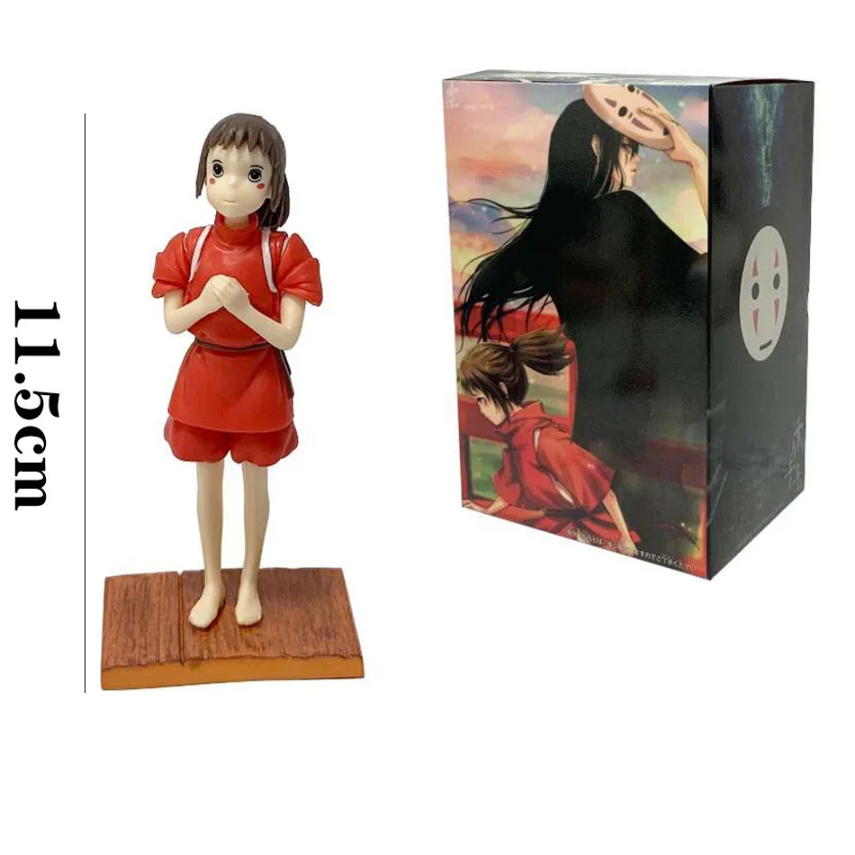 Spirited Away No-Face Kaonashi PVC Anime Figure Collectible Model Gift New Toy
