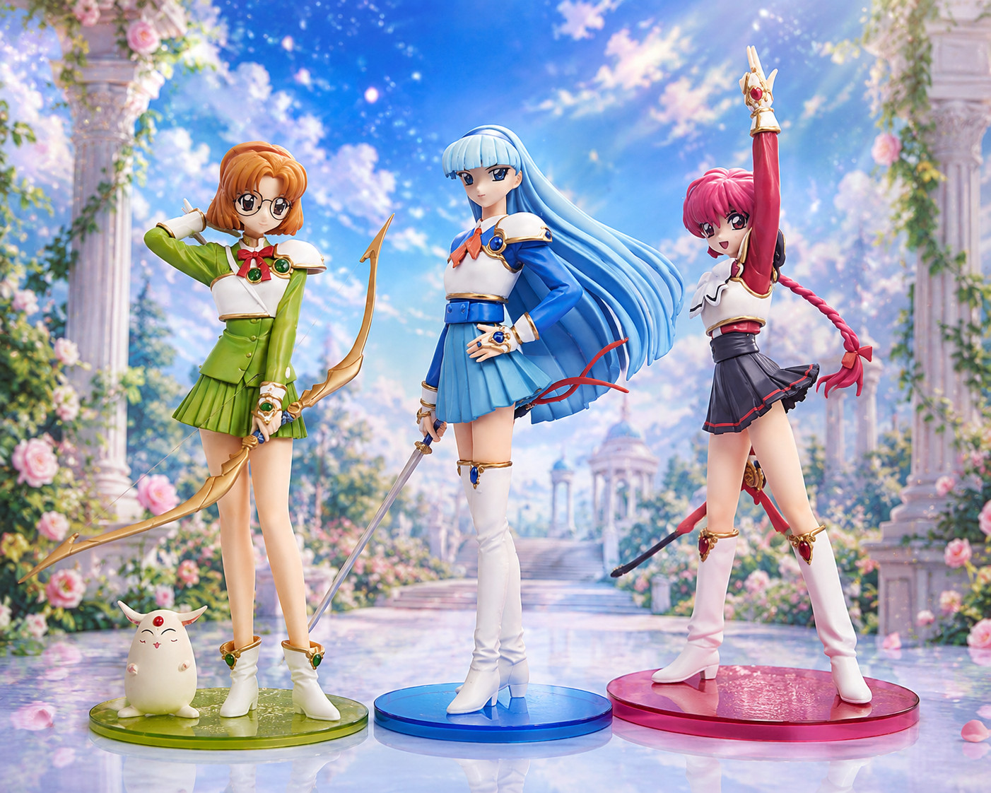 VINTAGE ANIME Magic Knight RAYEARTH ORG Japanese Resin Model Kits RARE