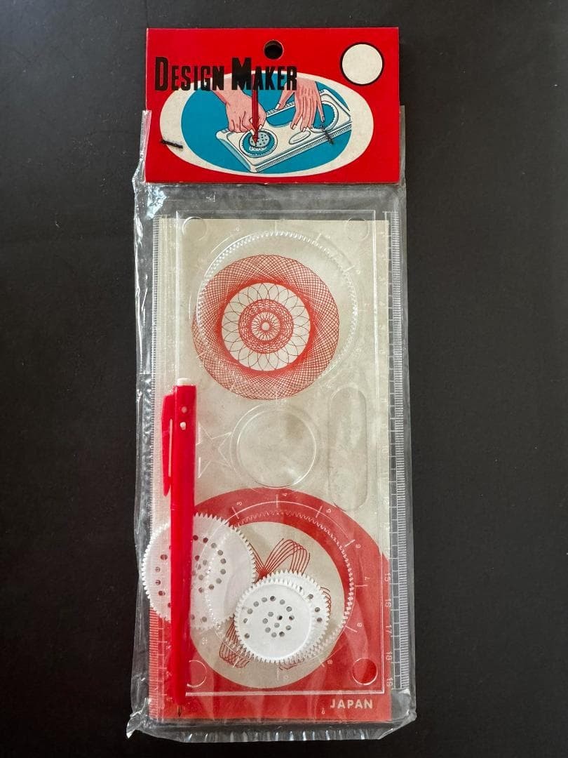 Spirograph DESIGN MAKER was about 50 years ago #1578cb