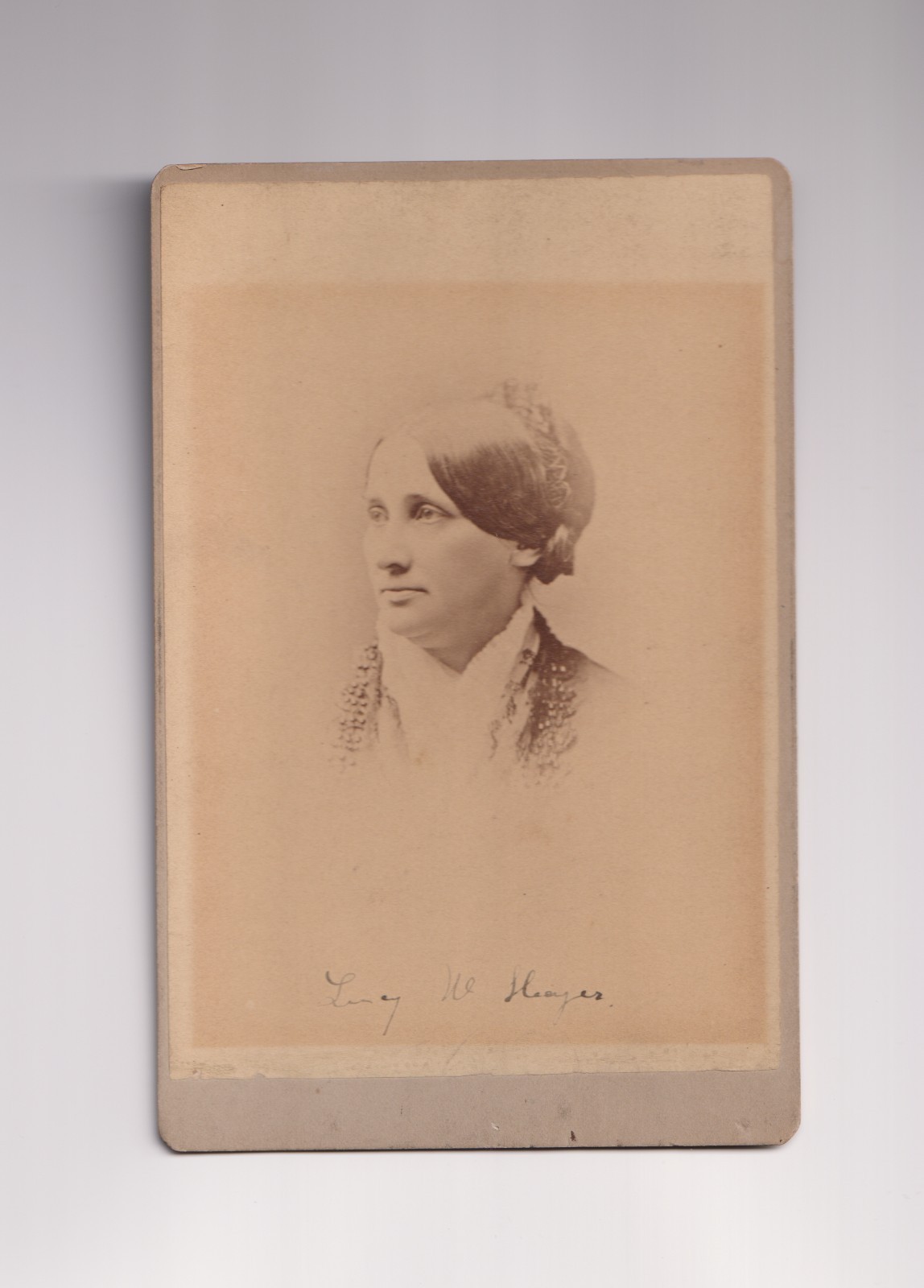 Lucy Hayes signed photo, one of the rarest First Ladies in signed photos