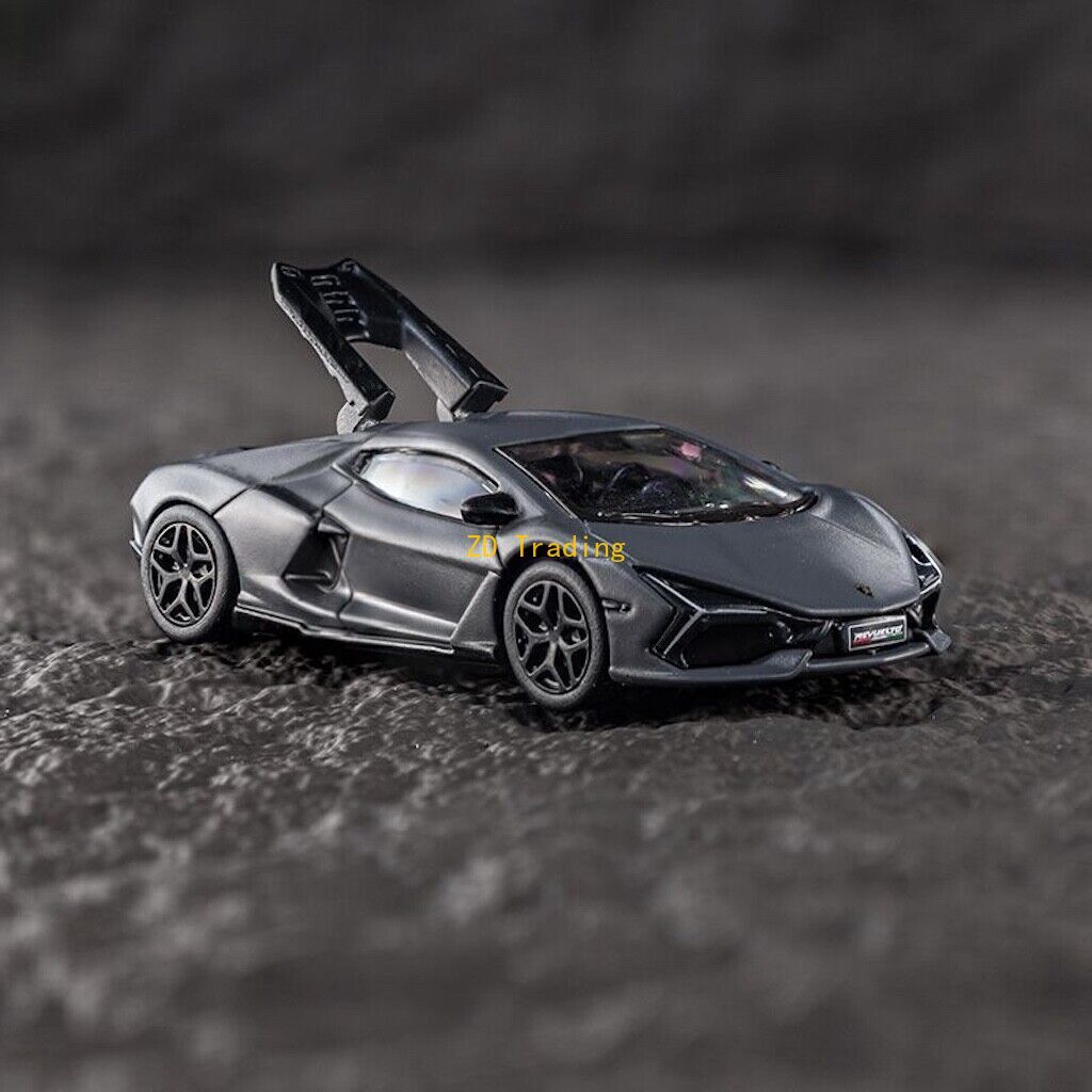 ZD Bburago 1:64 Gray Lamborghini Revuelto Sports Model Diecast Metal Car BN