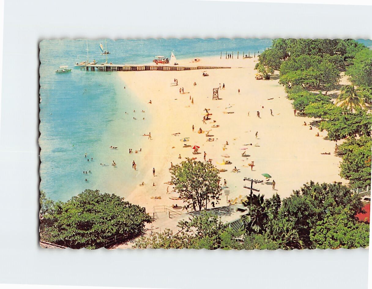 Postcard Doctor's Cave Beach, Montego Bay, Jamaica