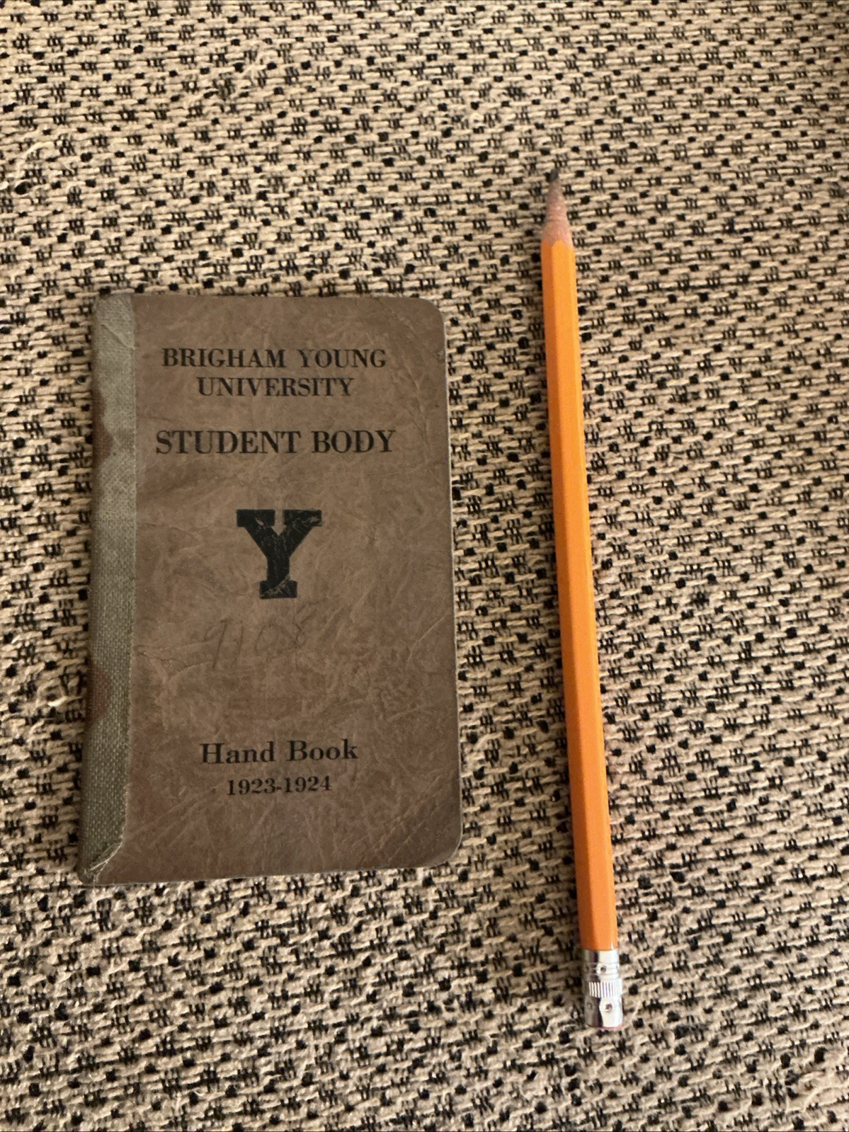 Brigham Young University Hand Book,circa 1923-24,Student Body,original