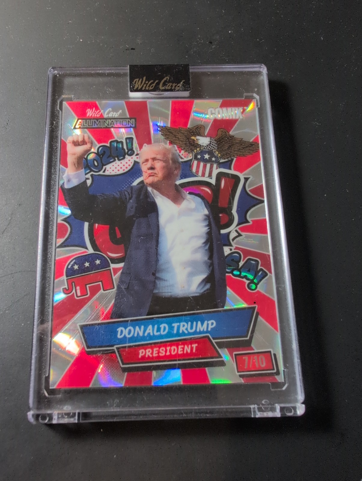 Wild Card 2024 Donald Trump Commander in Chief? ACBLG-DT1 #7/10