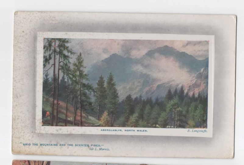 Aberglaslyn, North Wales Tuck Picturesque Wales #9759 Postcard Not Posted
