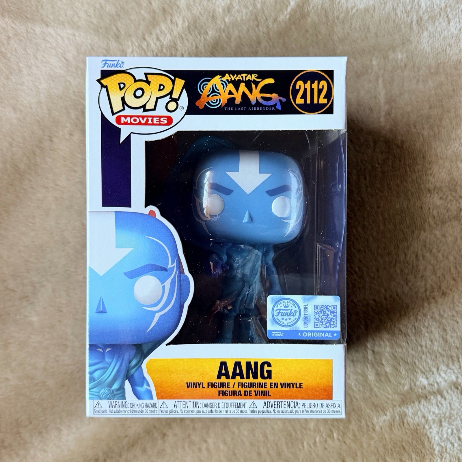 Aang Avatar State Funko Pop #2112 Nickelodeon Avatar The Last Airbender