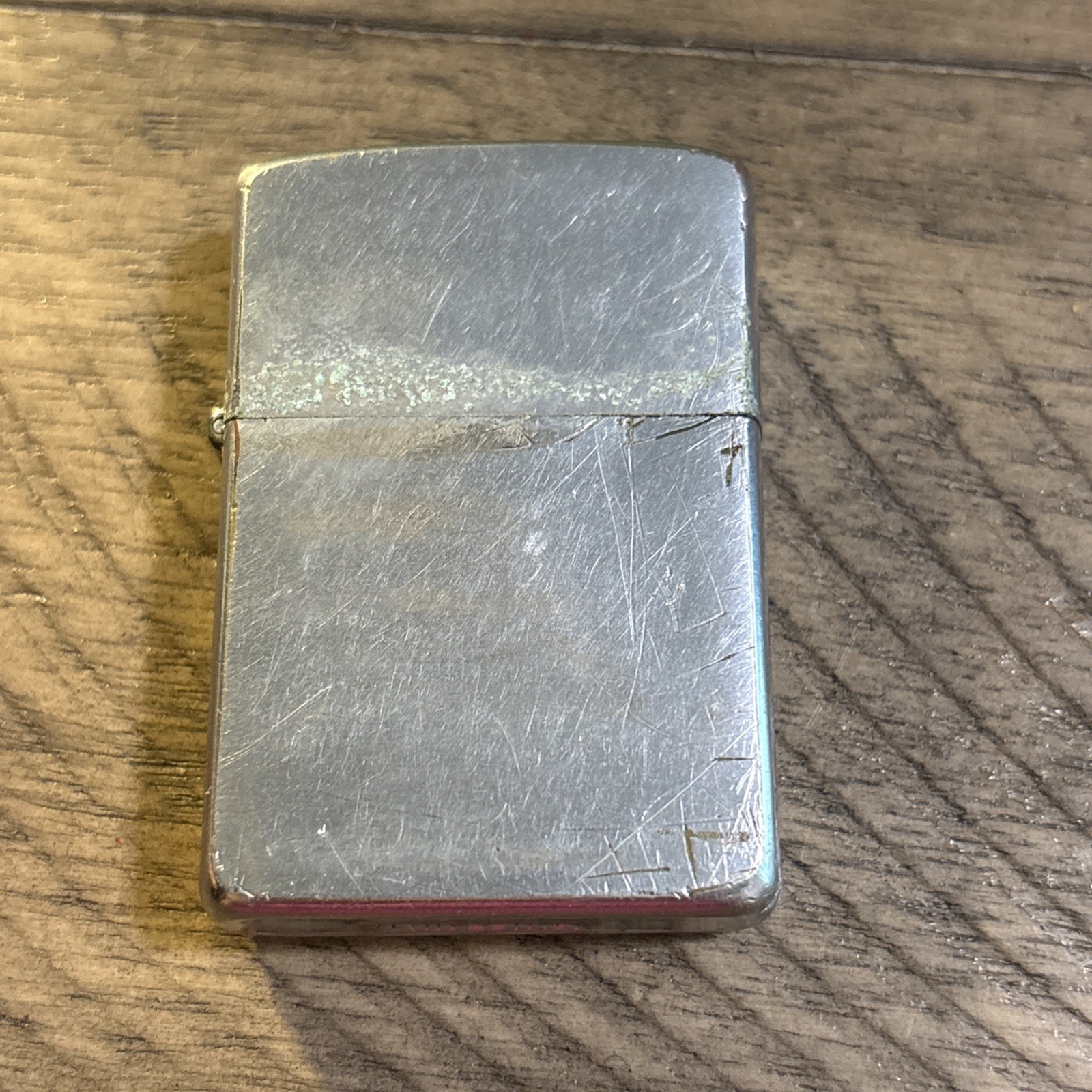 Vintage Pre-Owned 2517191 Zippo Cigarette Lighter Plain Street Chrome 1958 Vintage Pre-Owned 2517191 Zippo Cigarette Lighter Plain Street Chrome 1958