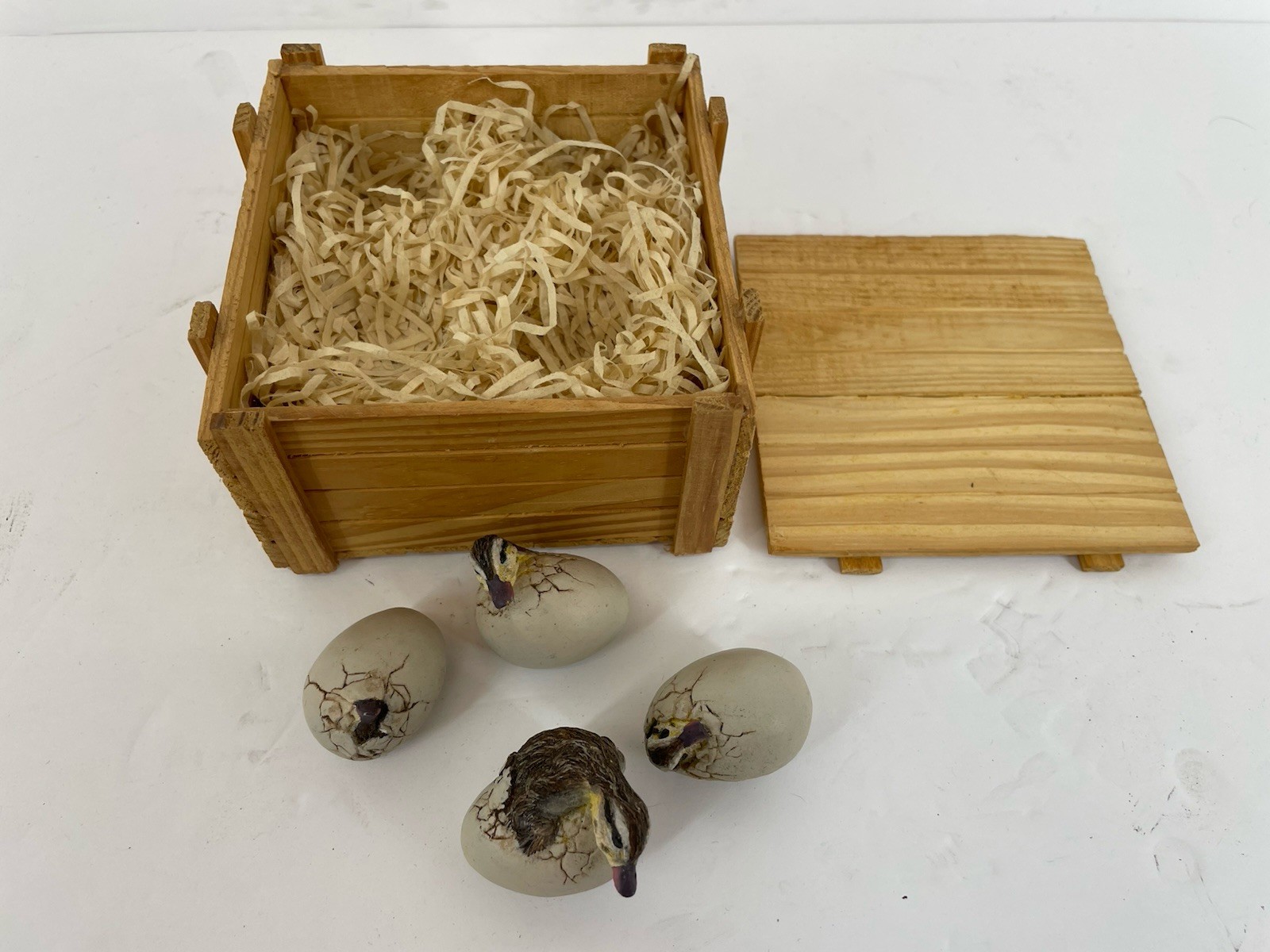 Vintage Tommy's Gooses  by Thomas McFarlane -gooses Hatchings Sculptures Figures