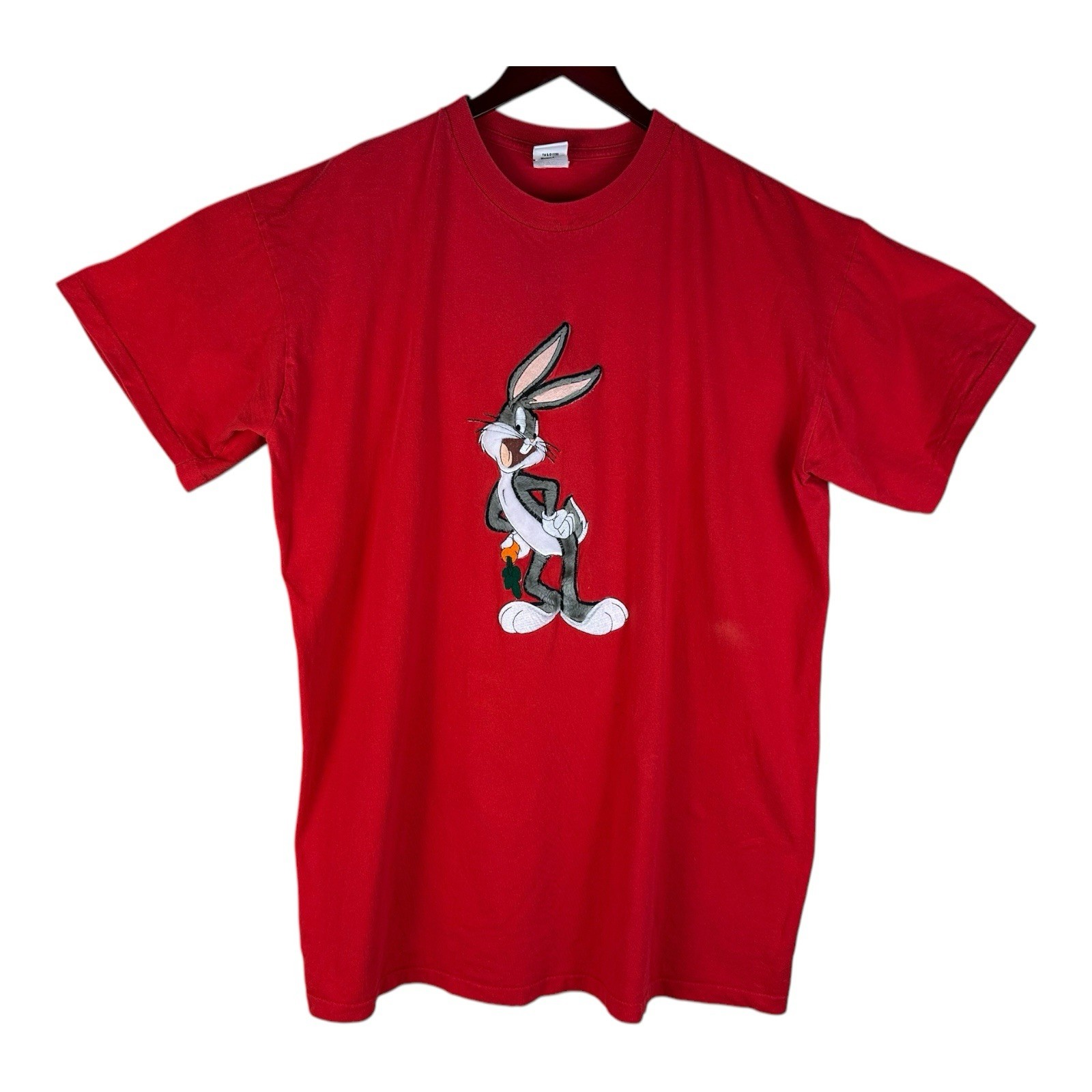 1998 Looney Toons T Shirt One Size Fits Most VTG Bugs Furry 3D