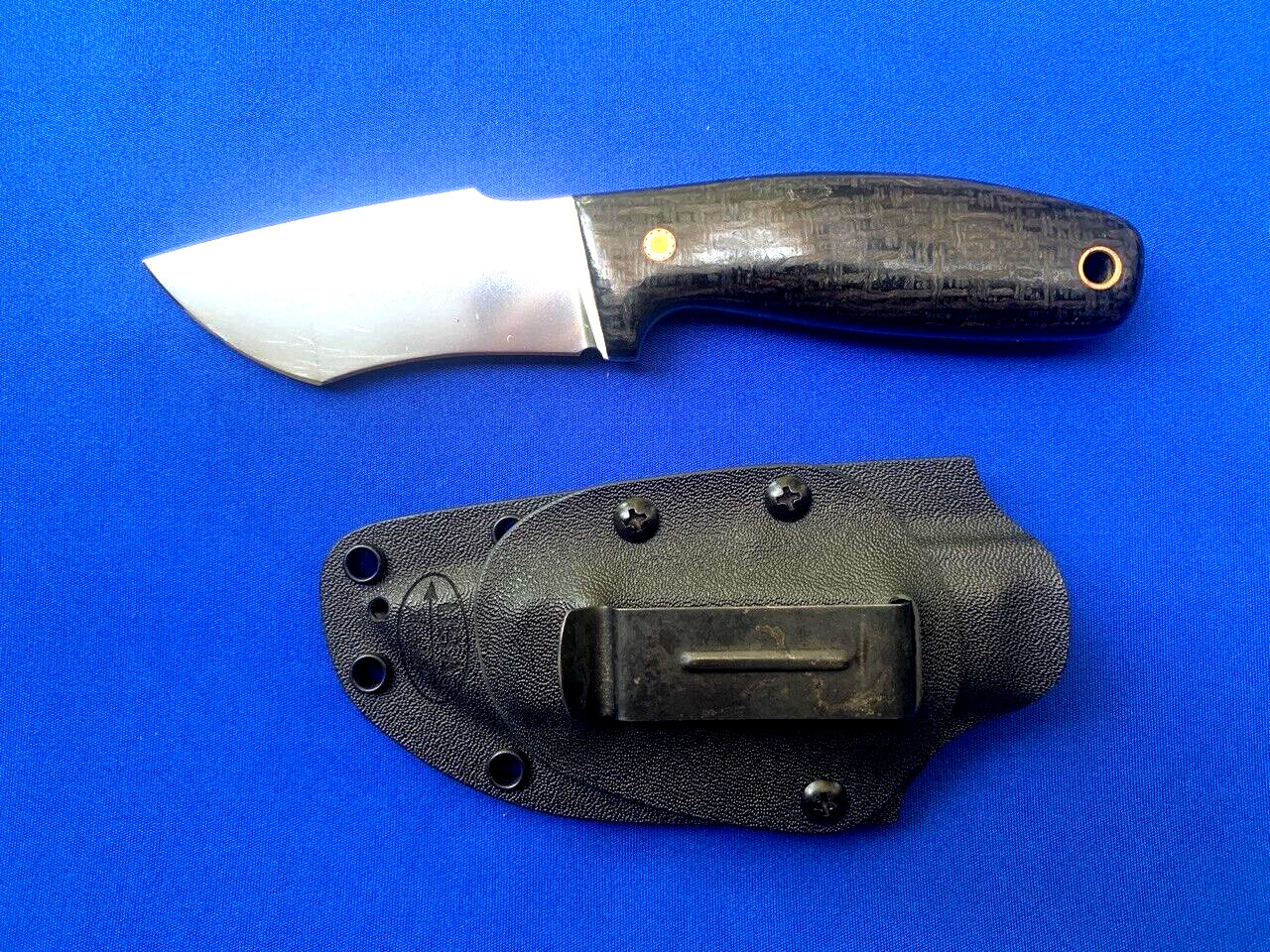 Mini American Tanto G.Dedyukhin Fixed Blade Loveless Style Handmade L/T WARRANTY