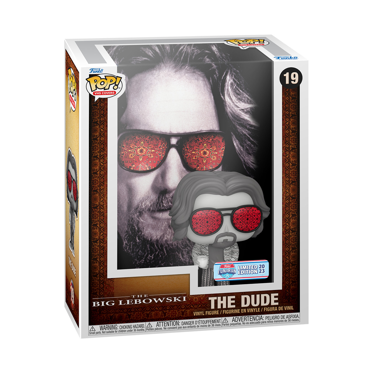 The Big Lebowski The Dude Funko Pop VHS Cover Figure #19 - BRAND NEW AUTHENTIC The Big Lebowski The Dude Funko Pop VHS Cover Figure #19 - BRAND NEW AUTHENTIC