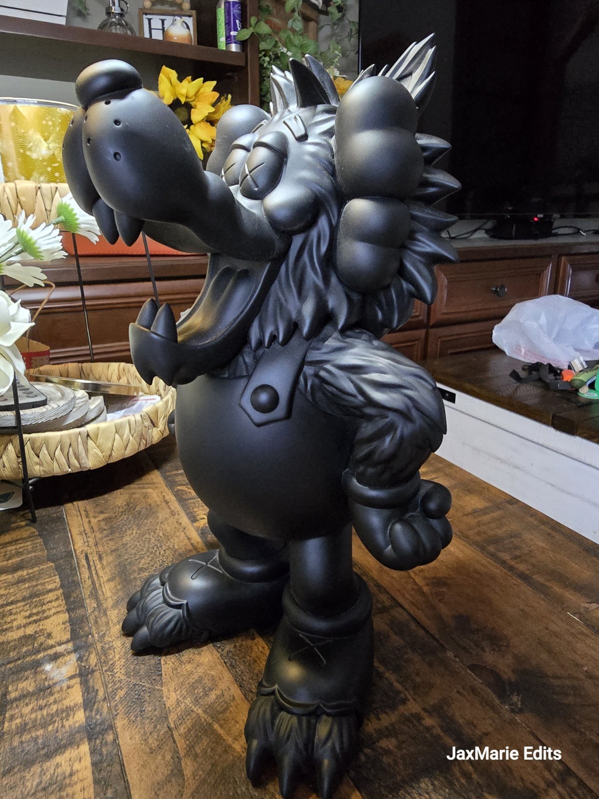 KAWS x General Mills Frute Brute Vinyl Figure Medicom Toy Black