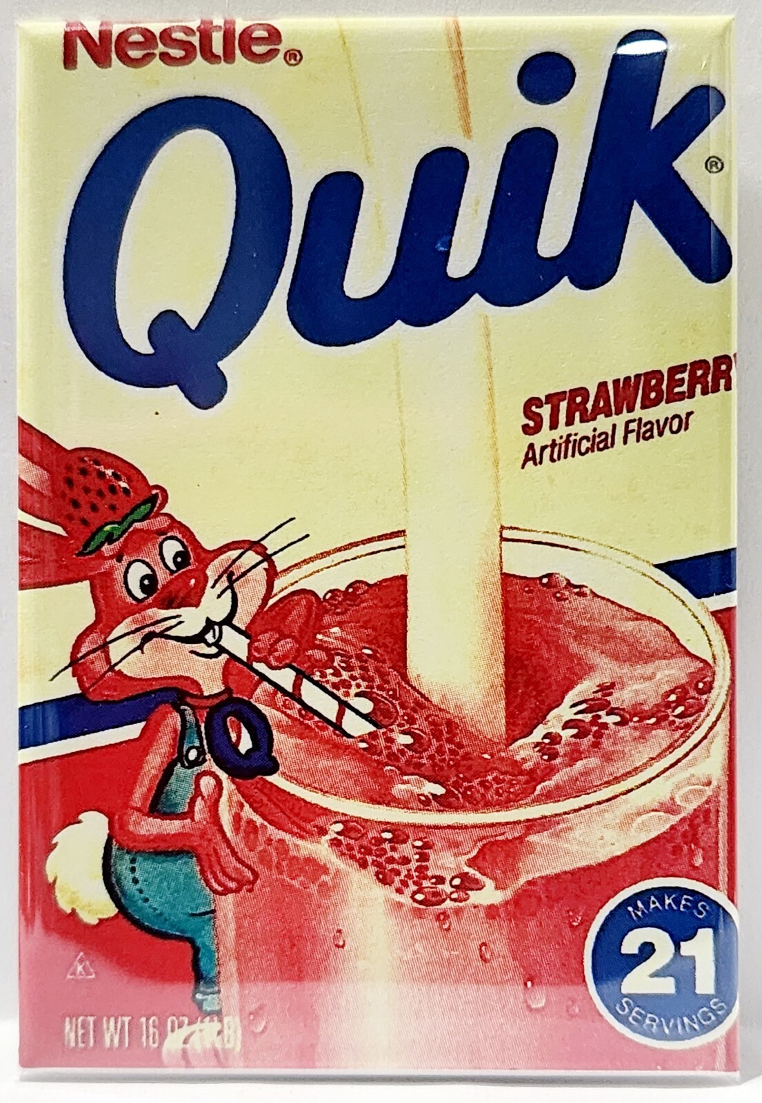 Strawberry Quik MAGNET 2\