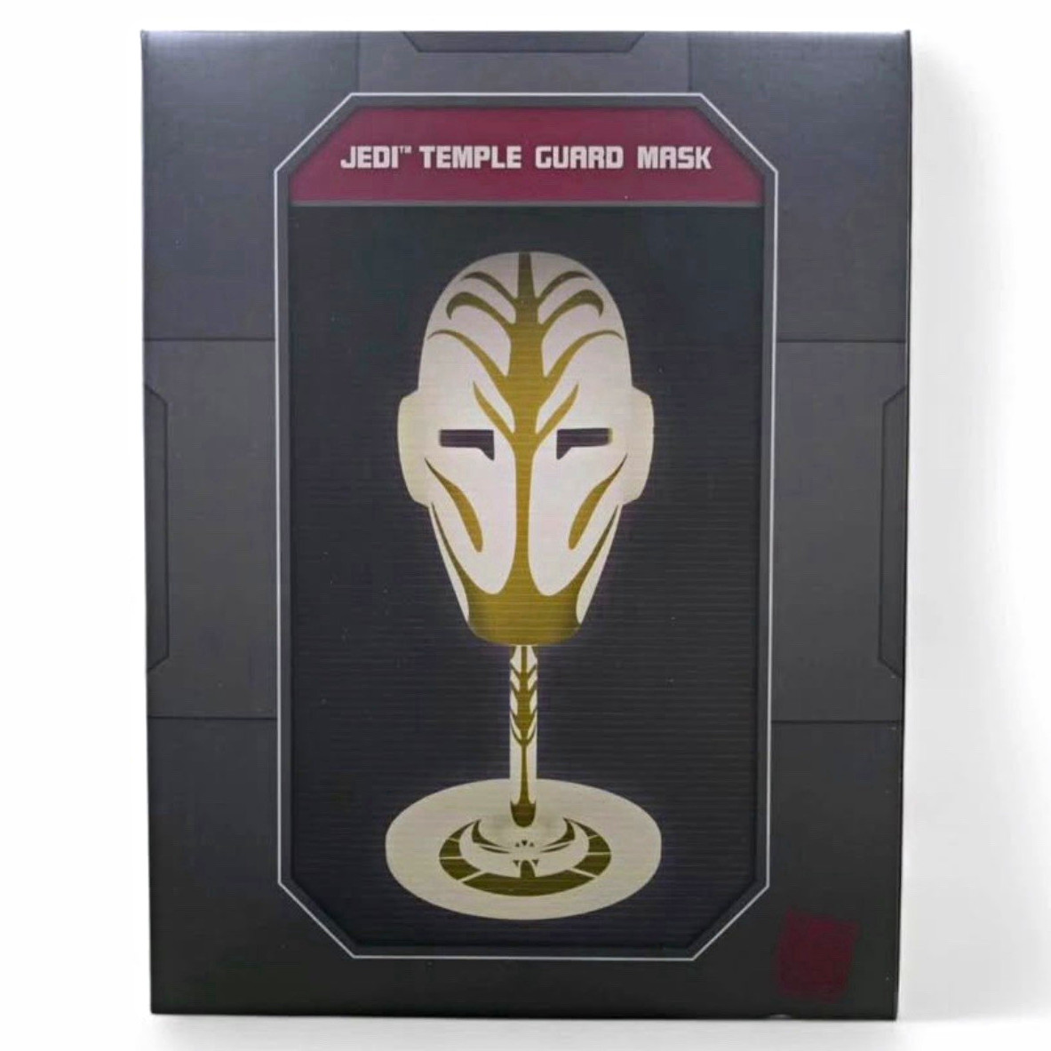 Disney Star Wars Jedi Temple Guard Mask Galaxys Edge brand new sealed in box.