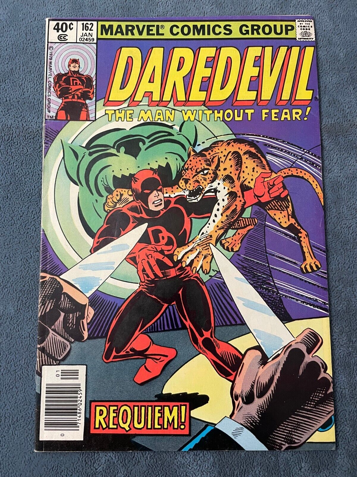 Daredevil #162 1980 Marvel Comic Book Bronze Age Newsstand Steve Ditko FN/VF