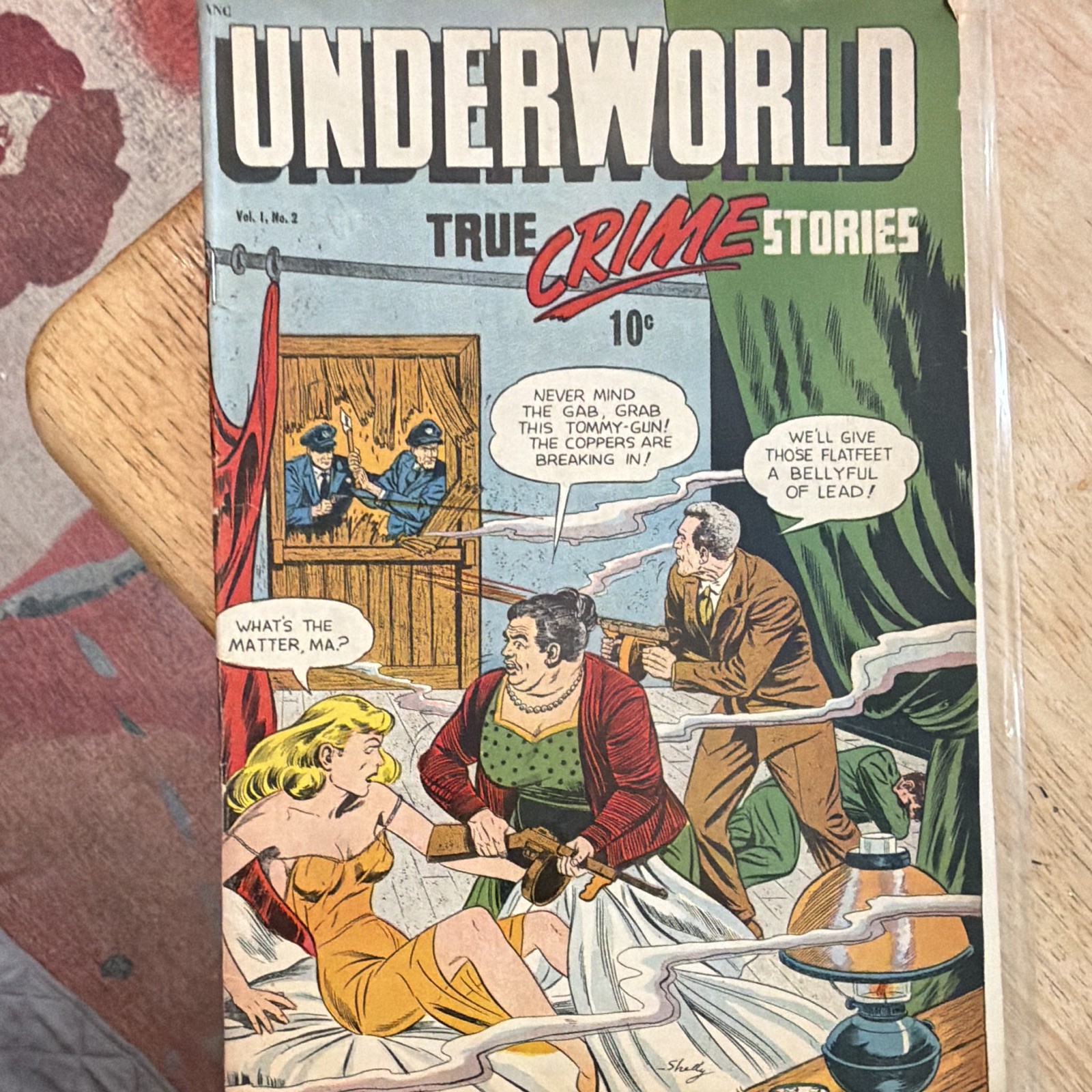 Underworld True Crime Stories #2 Single Issue Crime 1948 Mother Knows Best Underworld True Crime Stories #2 Single Issue Crime 1948 Mother Knows Best