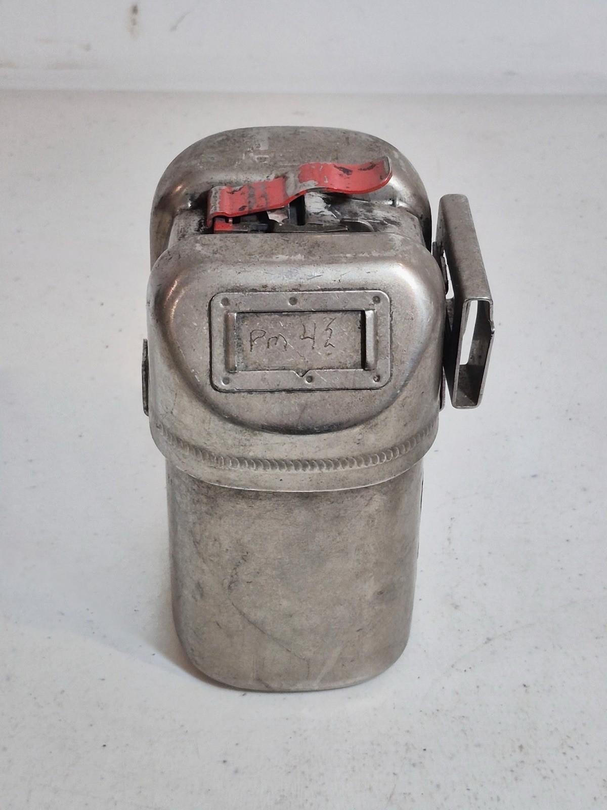 Vintage MSA W65 Self Rescuer Carbon Monoxide Respirator Mining Safety Equipment