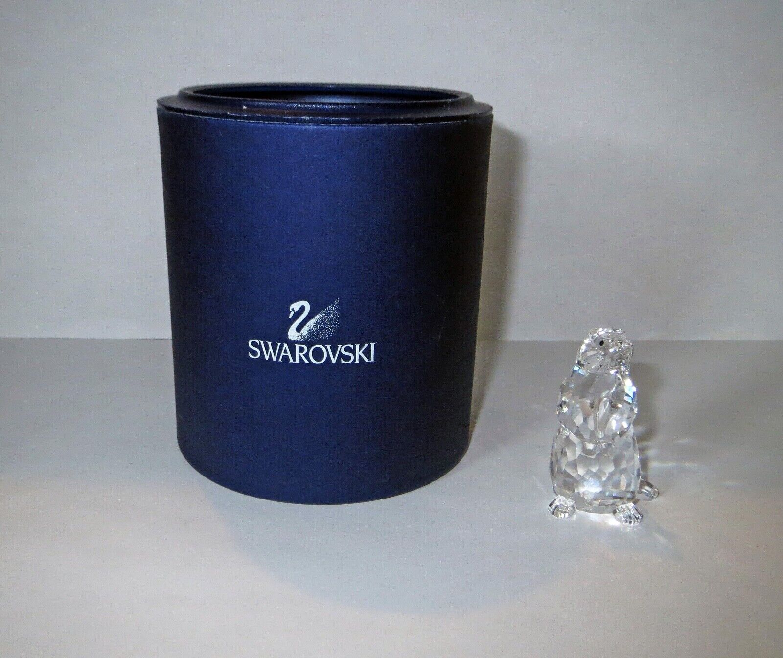 Swarovski Crystal Signed BEAVER FIGURINE