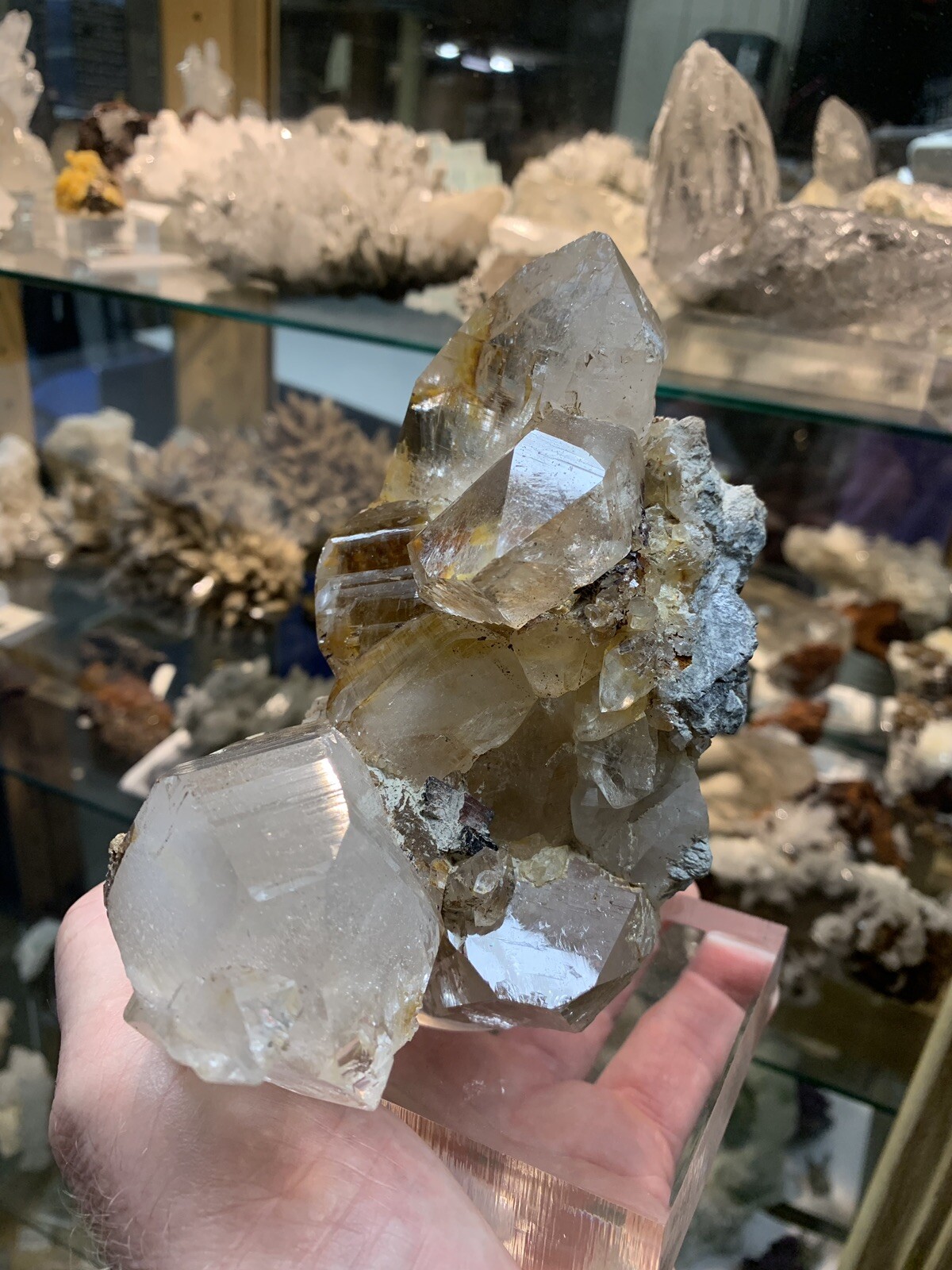 Very Large And Beautiful Group Of Himalayan Quartz 