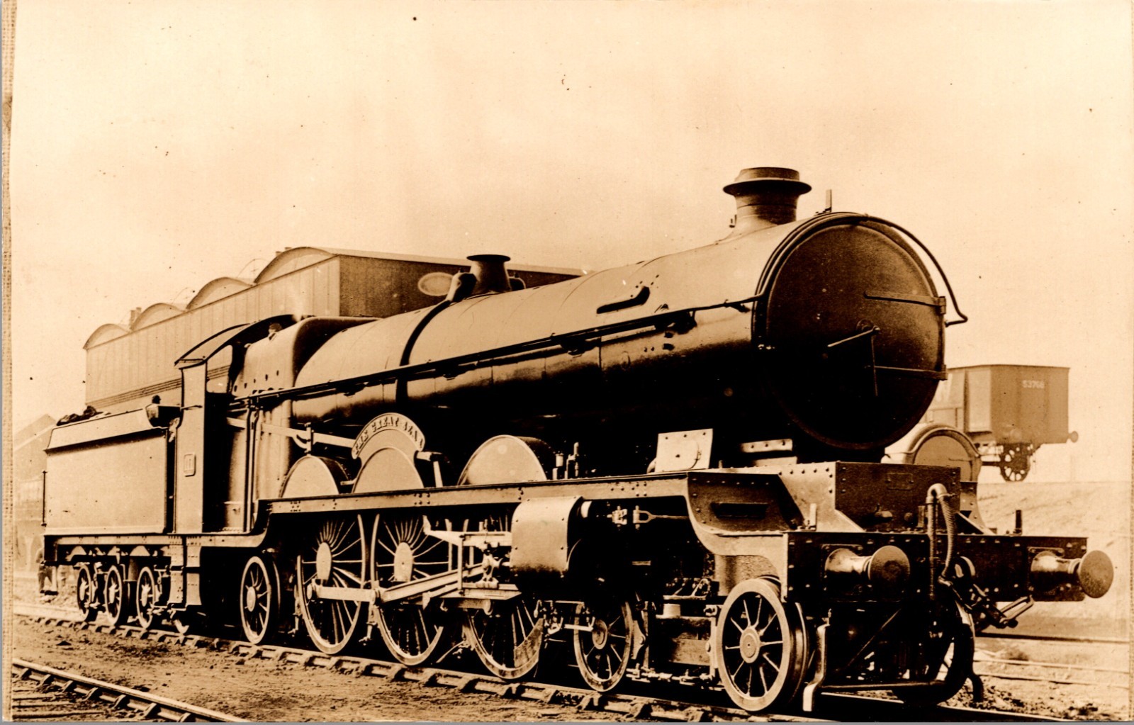 GNR Great Northern No 111 The Great Bear RPPC Steam Locomotive