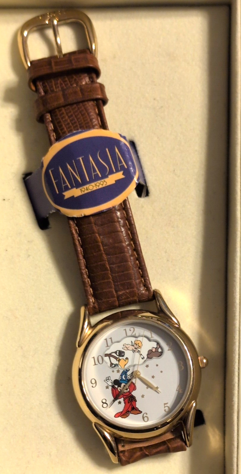 Vintage Disney Fantasia Watch DS-229 1940–1995 55th Anniversary Collectible