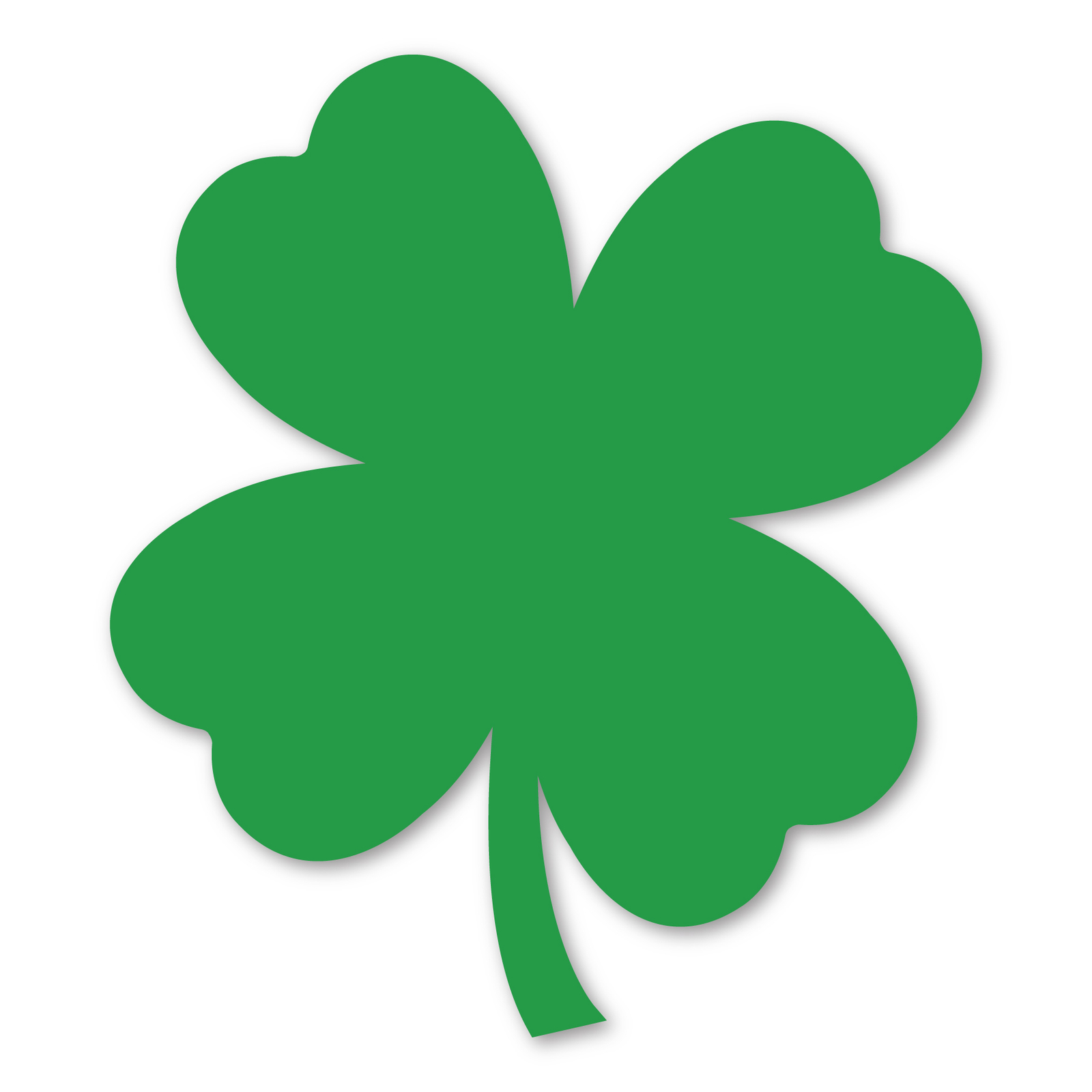 Green Four Leaf Clover Magnet Green Four Leaf Clover Magnet