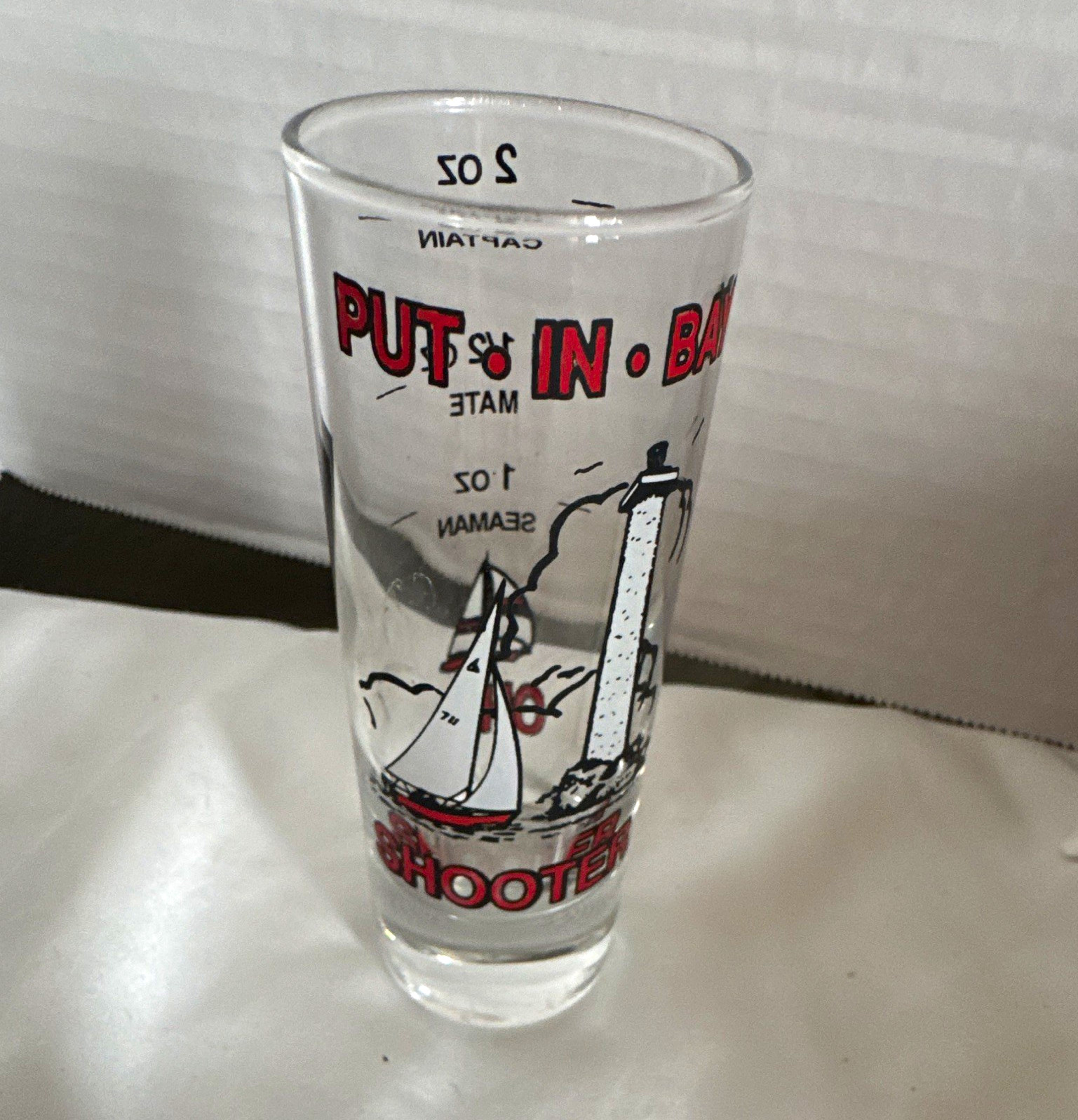  Put-in-Bay Clear Shot Glass 