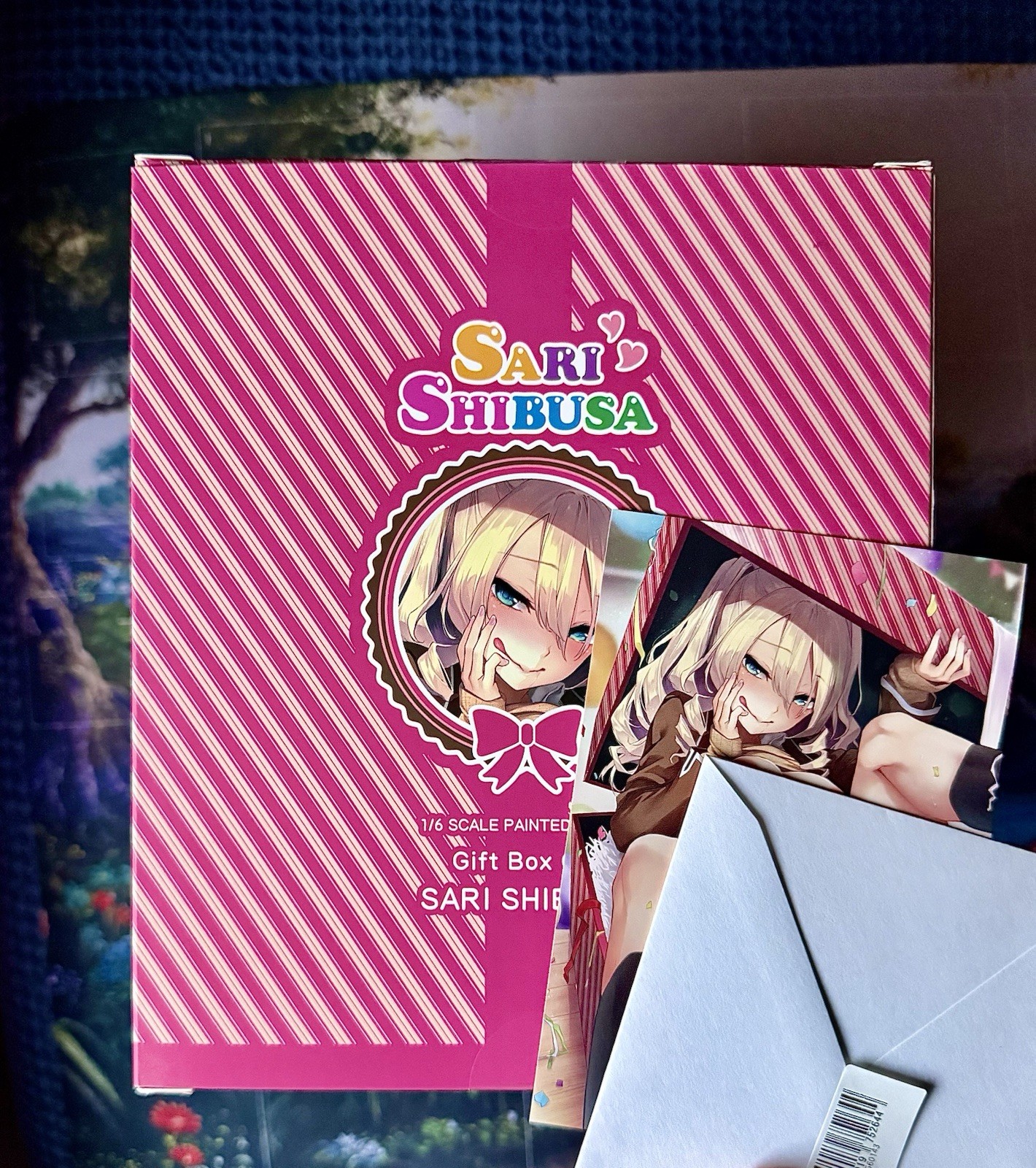 Gift Box Girl Sari Shibusa Michiking 1/6 Figure Native w/ Postcard BONUS