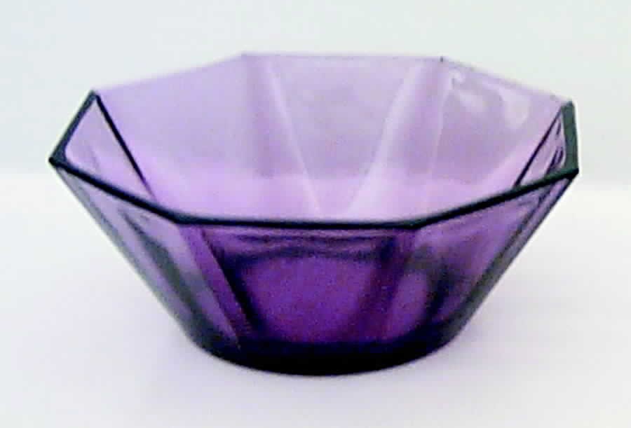 Hazel-Atlas Moroccan Amethyst Fruit Dessert Bowl 5826780
