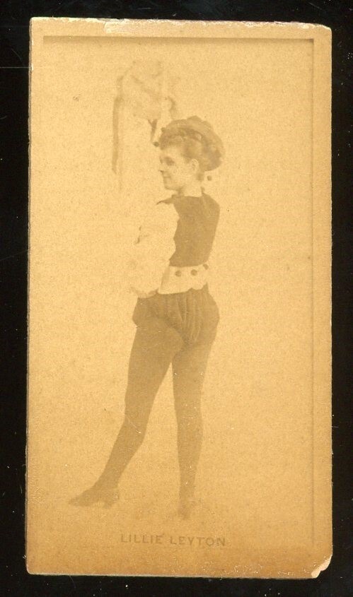 1890 N245 Kinney Sweet Caporal Actors & Actresses Lillie Leyton