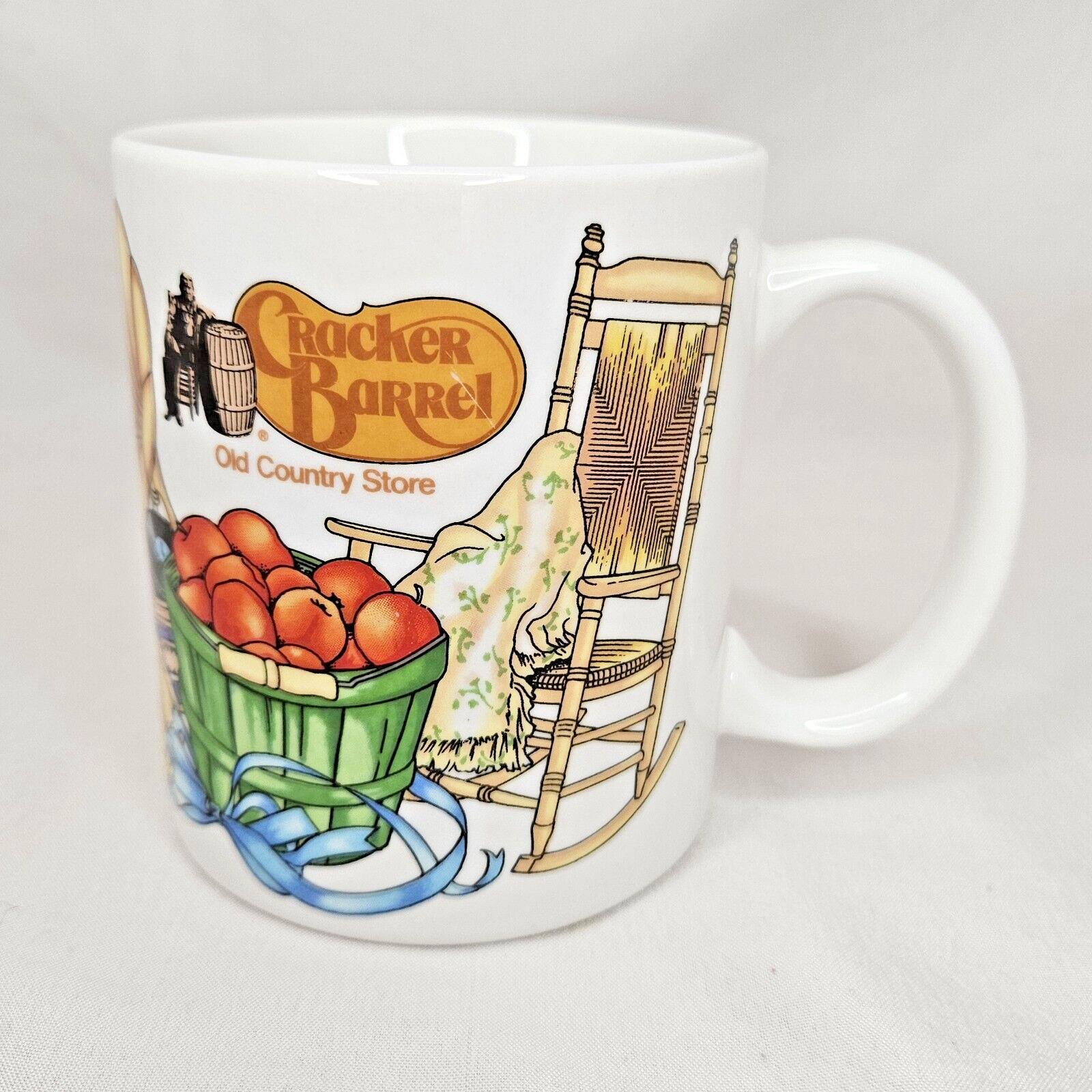 Cracker Barrel Old Country Store Coffee Tea Mug Cup Linyi Silver Phoenix