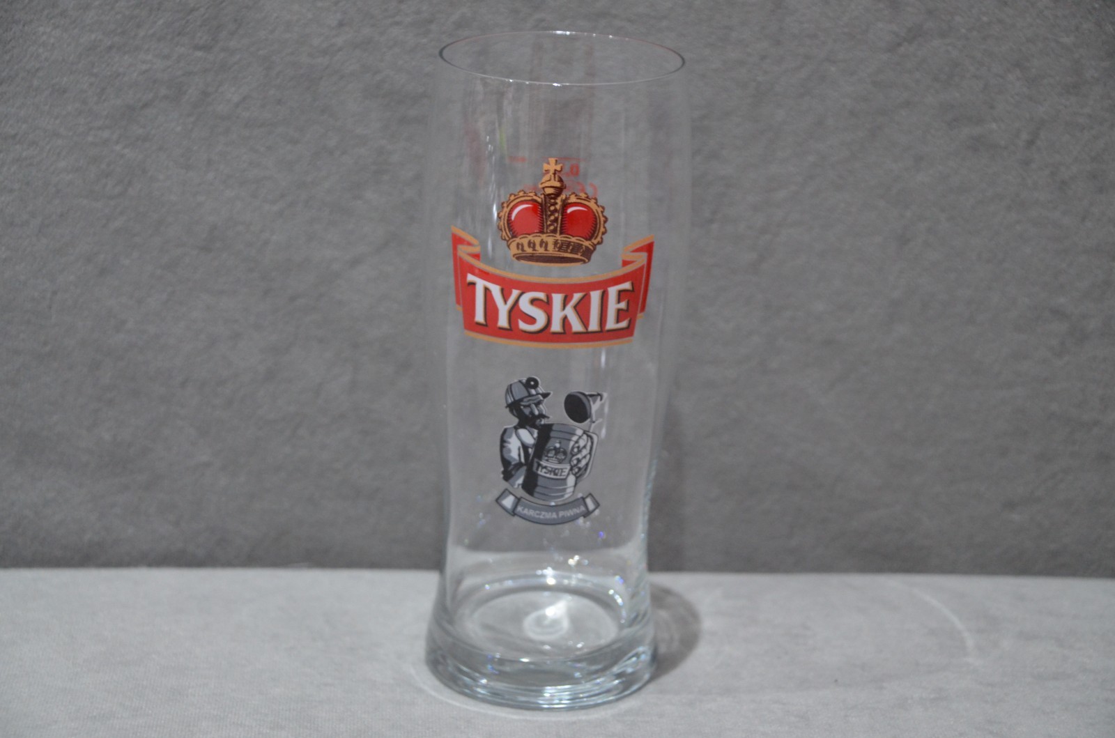 1x Tyskie Karczma Piwna One Pint 20oz Polish Beer Glass Poland Polska New CE M17