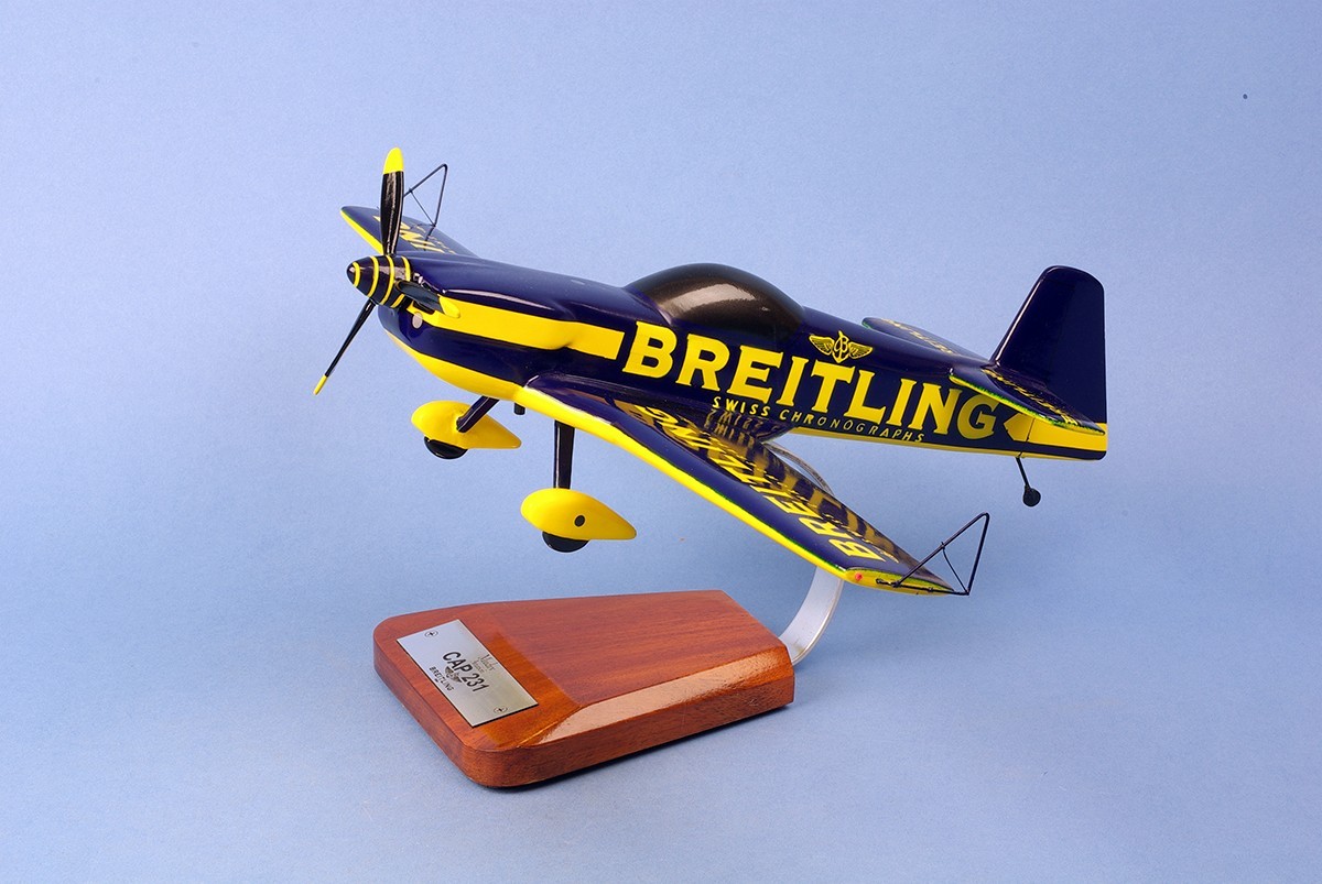 Breitling Swiss Chronographs Mudry CAP 231 Desk Display Model 1/24 AV Airplane