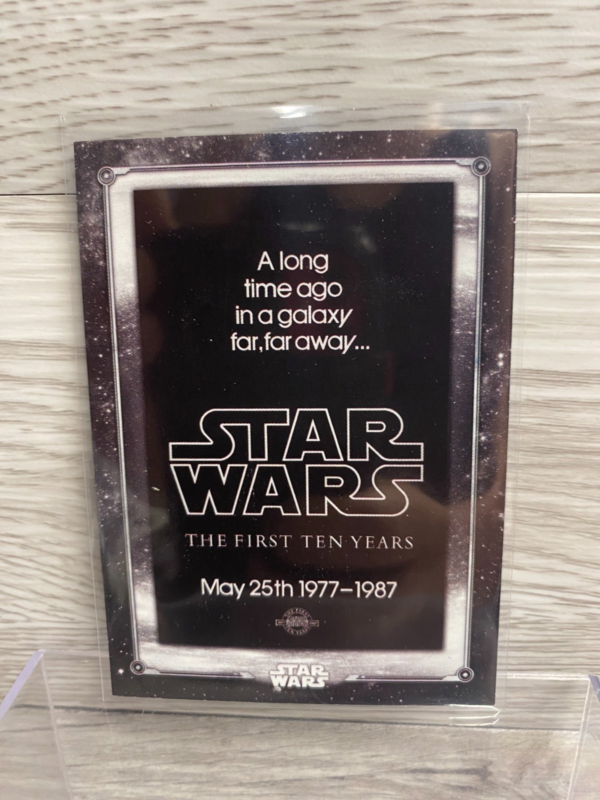 Topps Star Wars Empire Strikes Back Black & White Poster First ten Years #PO-11