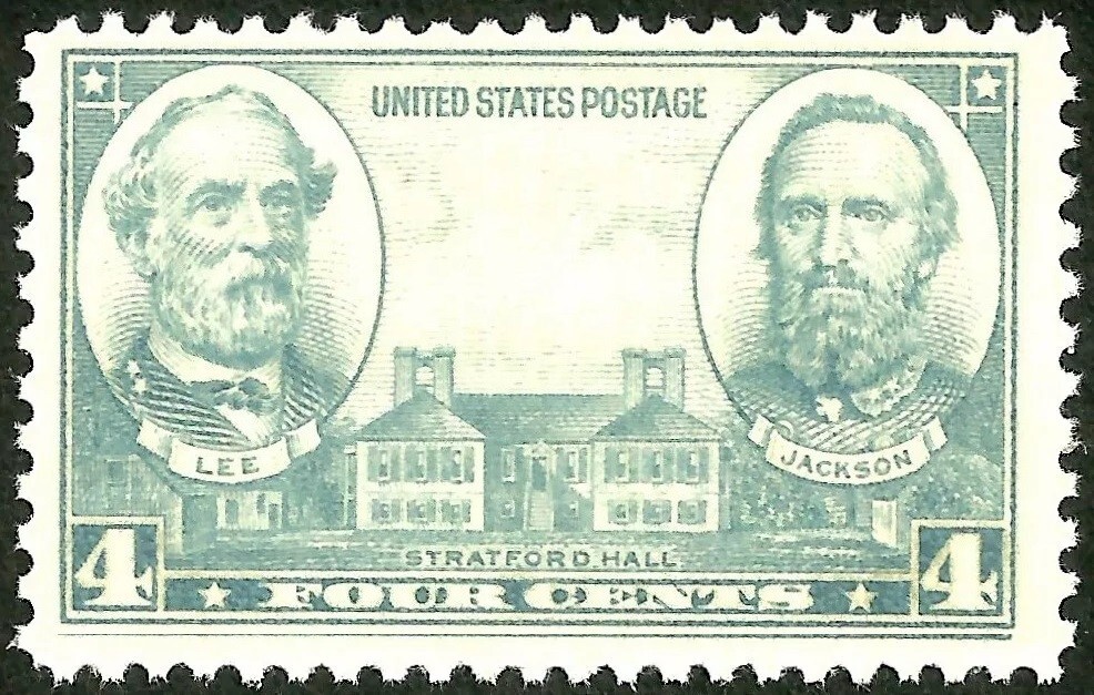 1937 OLD USA STAMP us civil war Robert e Lee, stonewall jackson MINT BEAUTY 1937 OLD USA STAMP us civil war Robert e Lee, stonewall jackson MINT BEAUTY