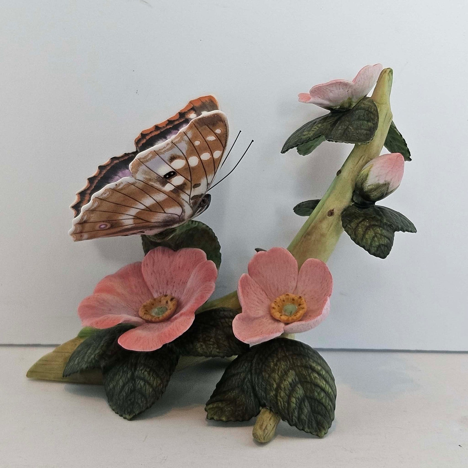 Lenox Nature's Beautiful Butterflies Purple Emperor Fine Porcelain Figurine 1994
