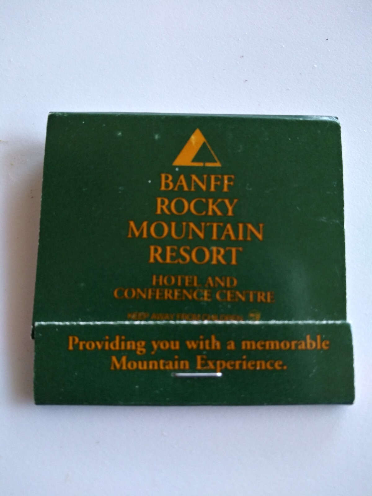 Vintage Matches From Banff Rocky Mountain Resort Calgary Canada
