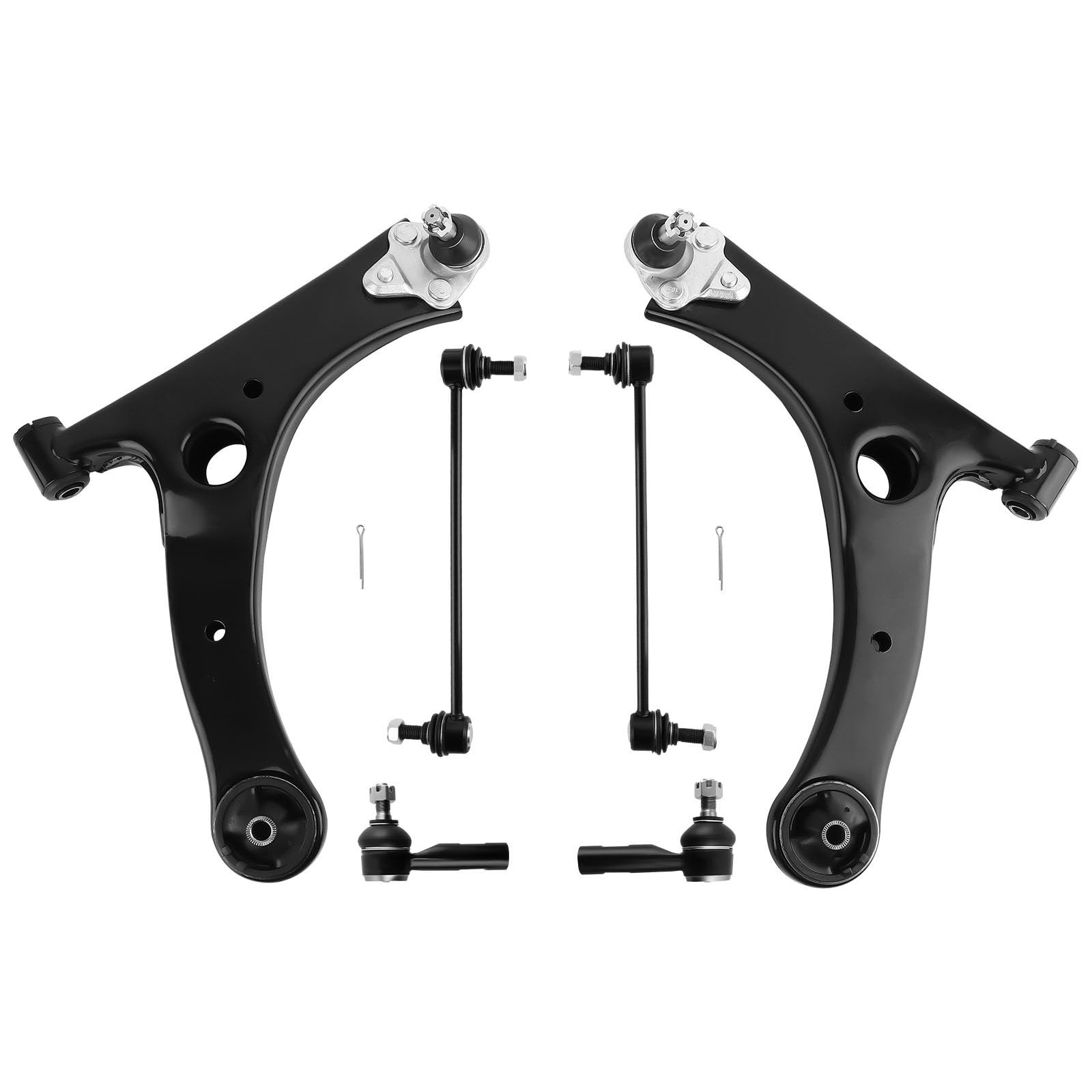 maXpeedingrods 6Pc Front Lower Control Arm with Ball Joint for Toyota Corolla...