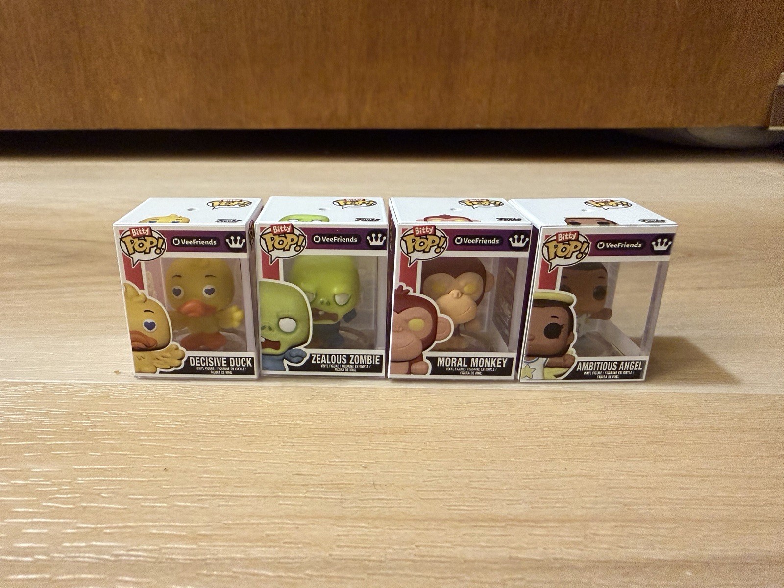 Funko Bitty Pop VeeFriends New York Comic Con 2026 Lot Of 4 Mini Zombie Angel