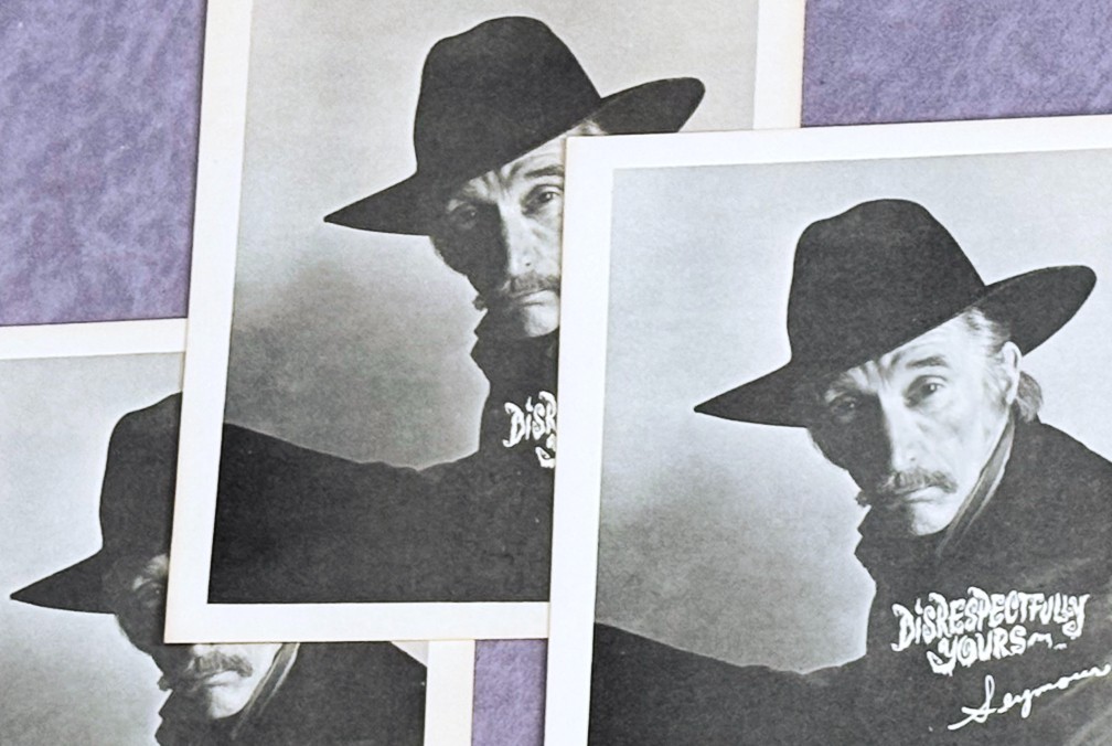 3-Vintage SEYMOUR Promotional Cards Los Angeles CA TV Horror Host MONSTER MOVIES