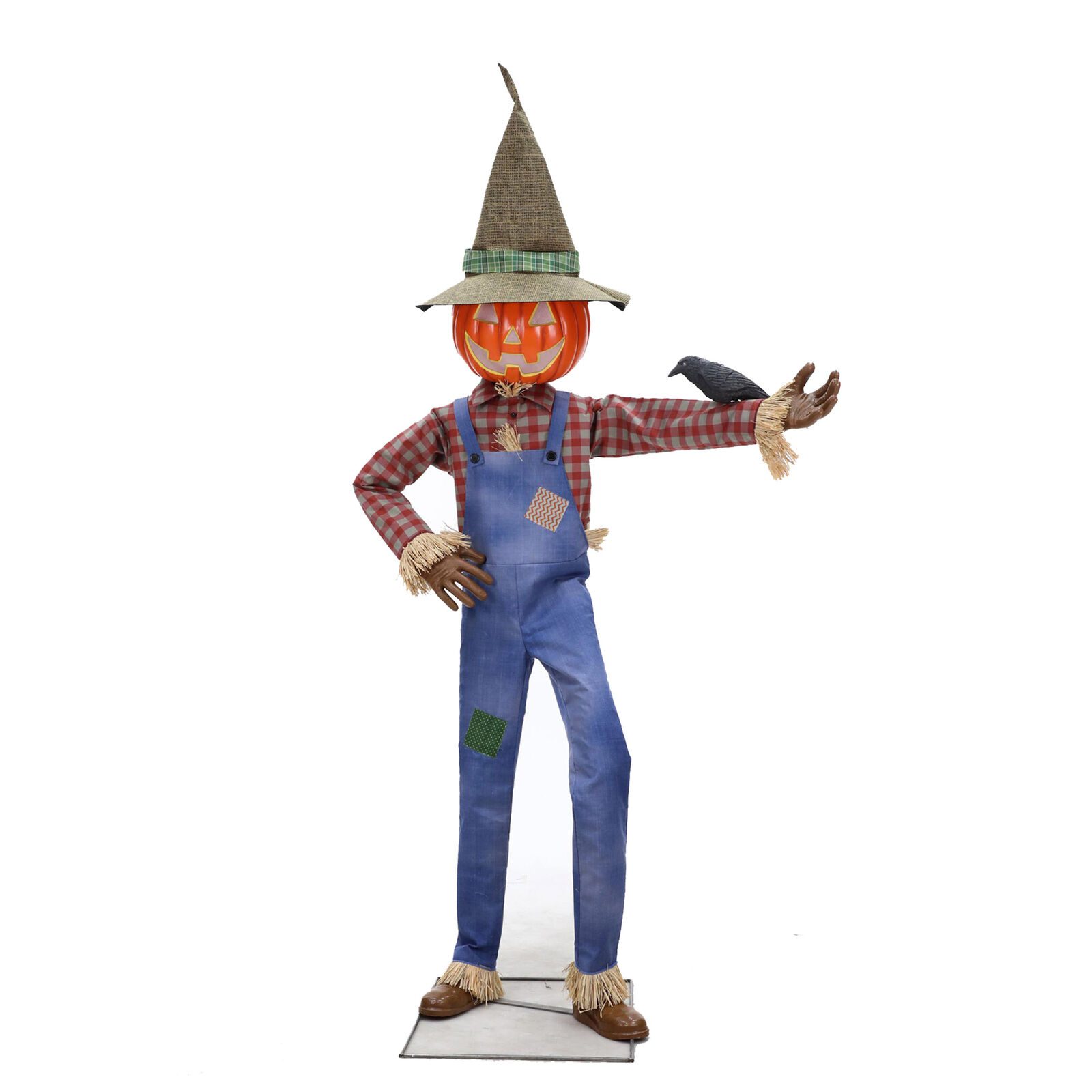 Animated Whimsical Scarecrow - Seasonal Visions