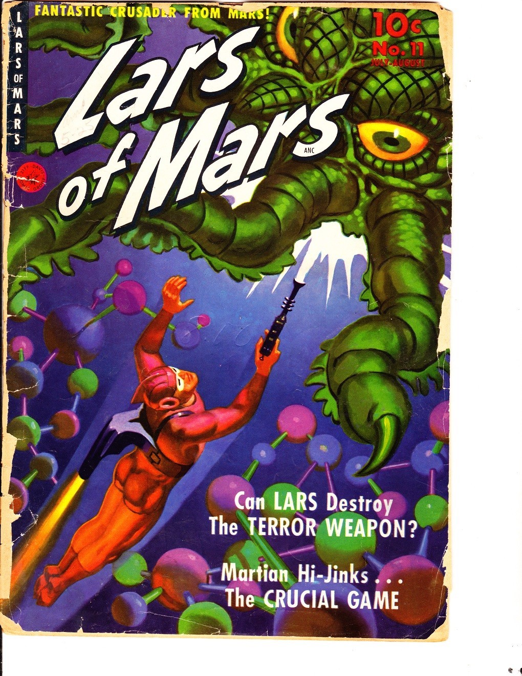 Lars of Mars 11 (1951): FREE to combine- in Fair-  condition