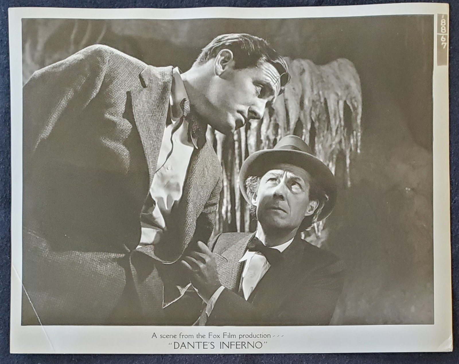 1935 Spencer Tracy Dantes Inferno 20th Century Fox Hollywood 8x10 Photograph