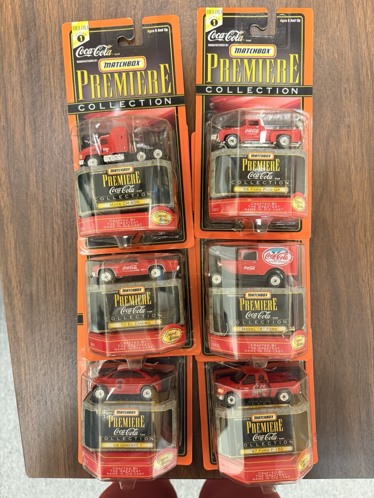 Matchbox Coca-Cola Set (6) Matchbox Coca-Cola Set (6)