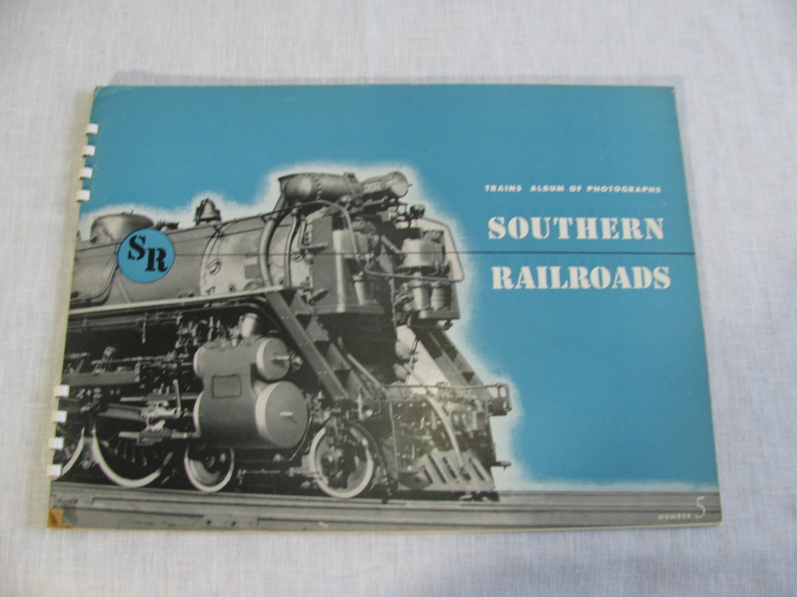 Vtg Trains Album of Photographs #5 Southern Railroads (1944, Kalmbach) r